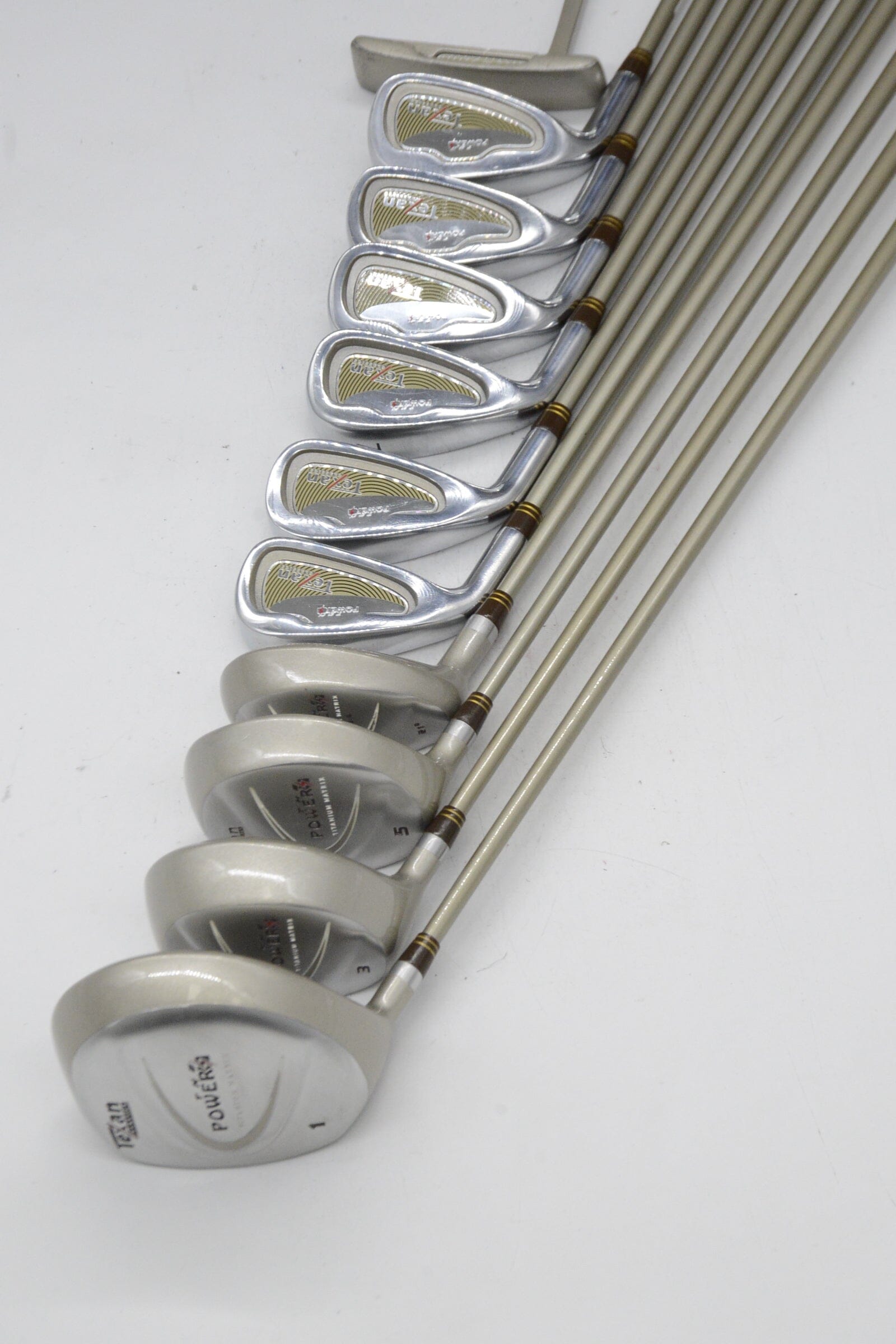 Women's Lefty Texan Classics The Power Mixed Full Set W Flex -0.25" Golf Clubs GolfRoots 