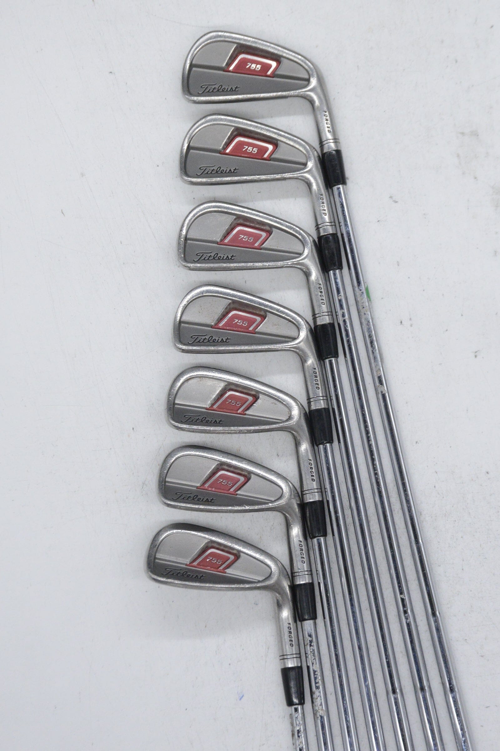 Titleist 755 Forged 3-6, 8-PW Iron Set S Flex Std Length Golf Clubs GolfRoots 