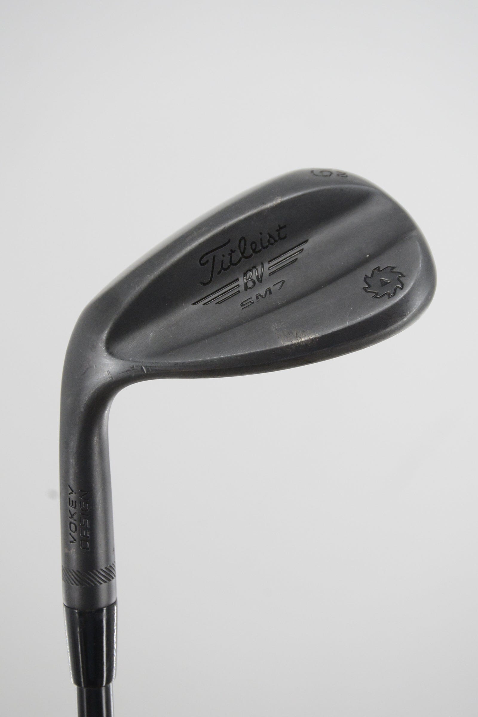Lefty Titleist Vokey SM7 Jet Black 60 Degree Wedge S Flex 34.5" Golf Clubs GolfRoots 