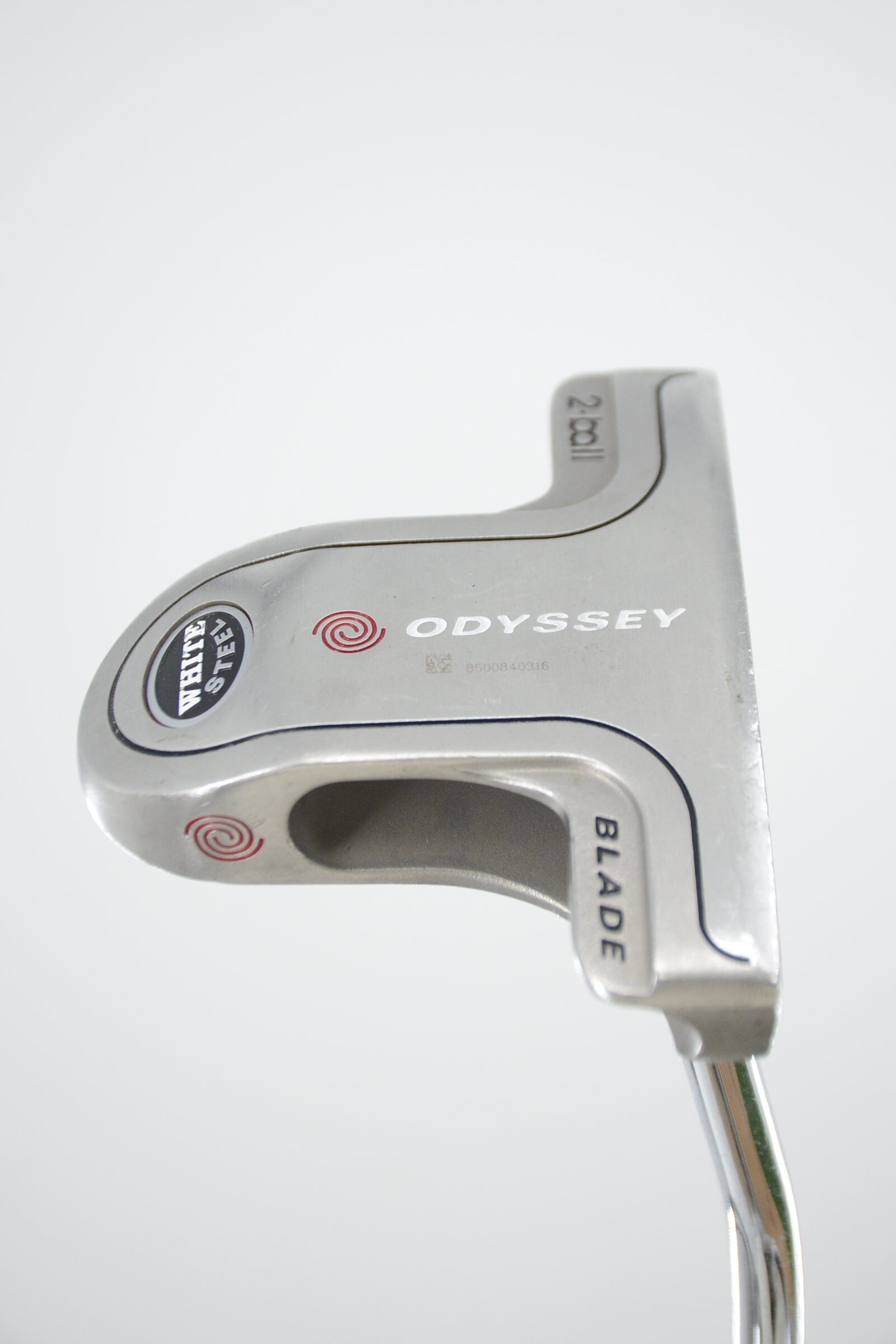 Odyssey White Steel 2-Ball Blade Putter 34" Golf Clubs GolfRoots 
