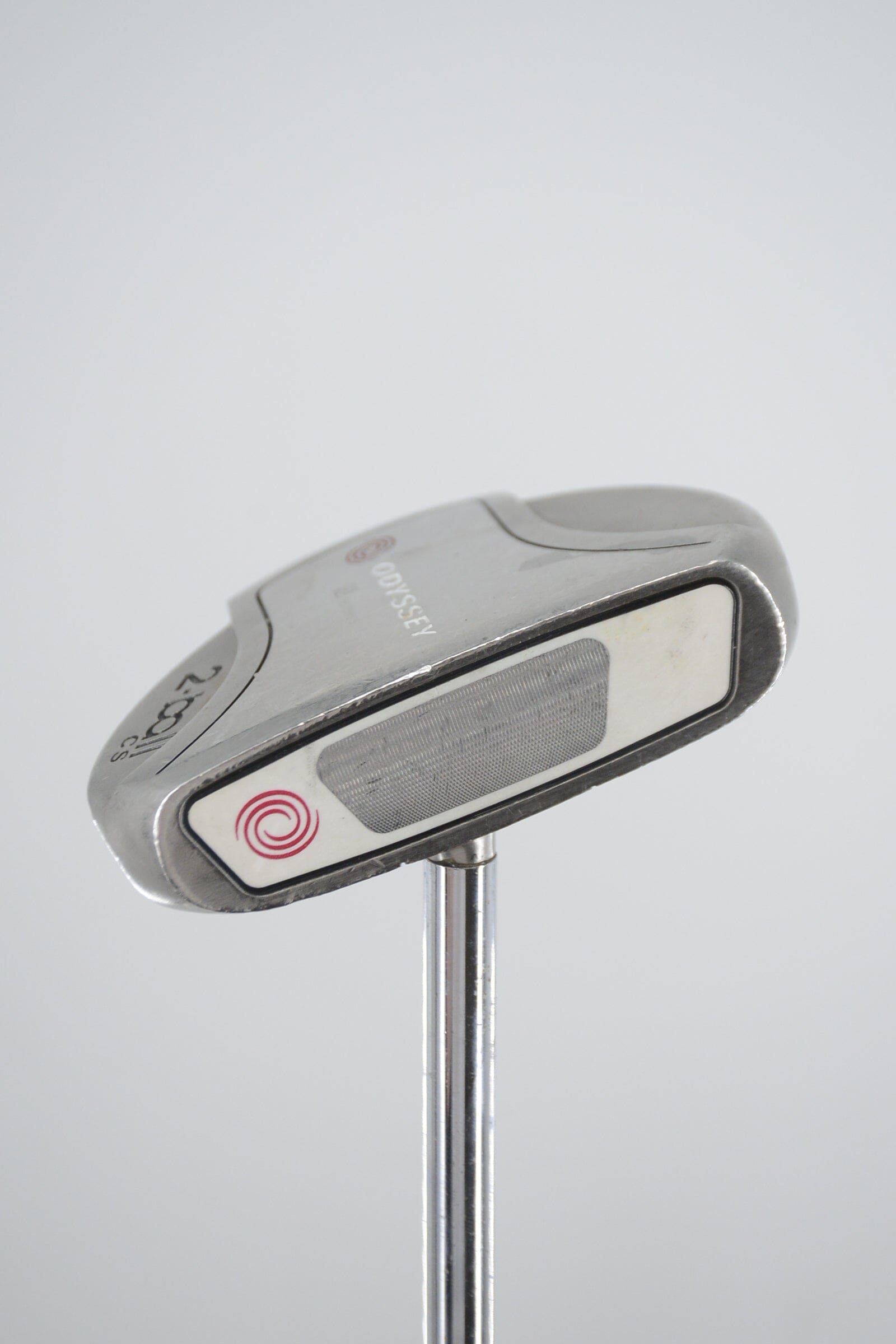 Odyssey White Steel 2-Ball Center Shaft Putter 34.25" Golf Clubs GolfRoots 