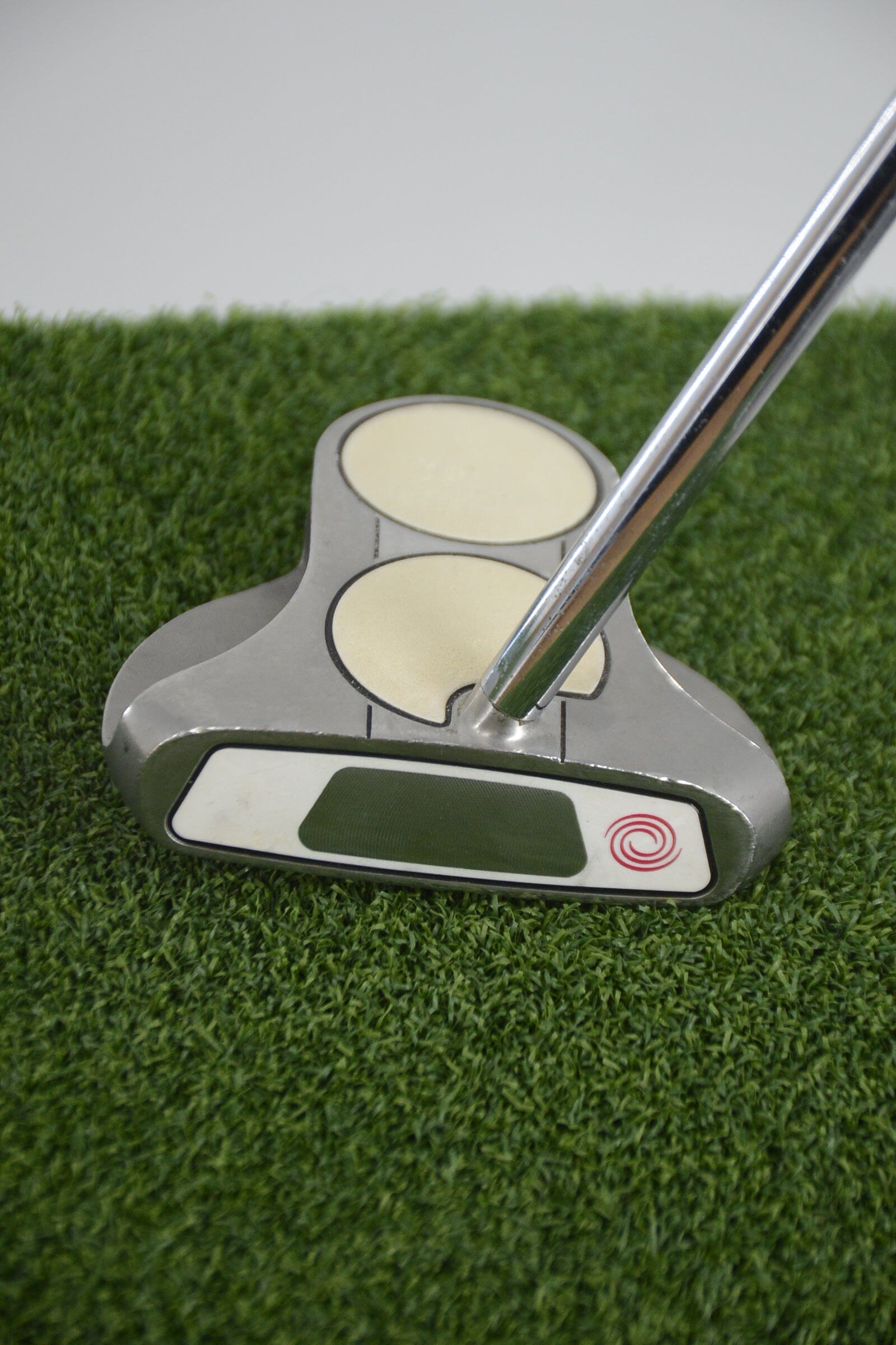 Odyssey White Steel 2-Ball Center Shaft Putter 34.25" Golf Clubs GolfRoots 