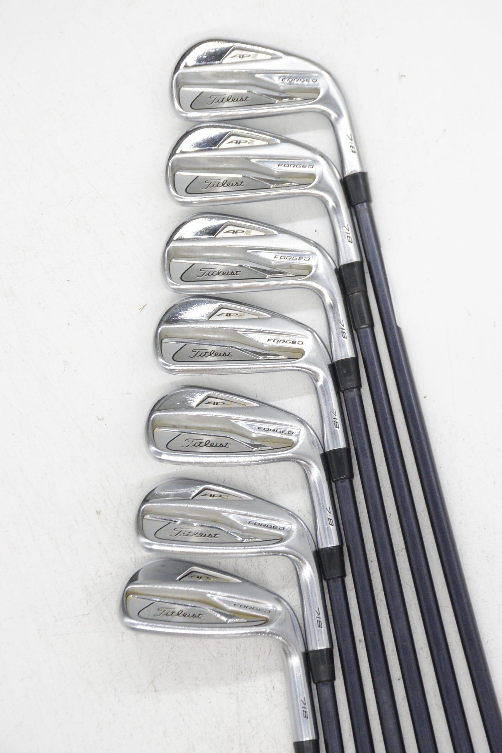 Titleist 718 AP2 (One Length) 4-PW Iron Set SR Flex 36.75" Golf Clubs GolfRoots 