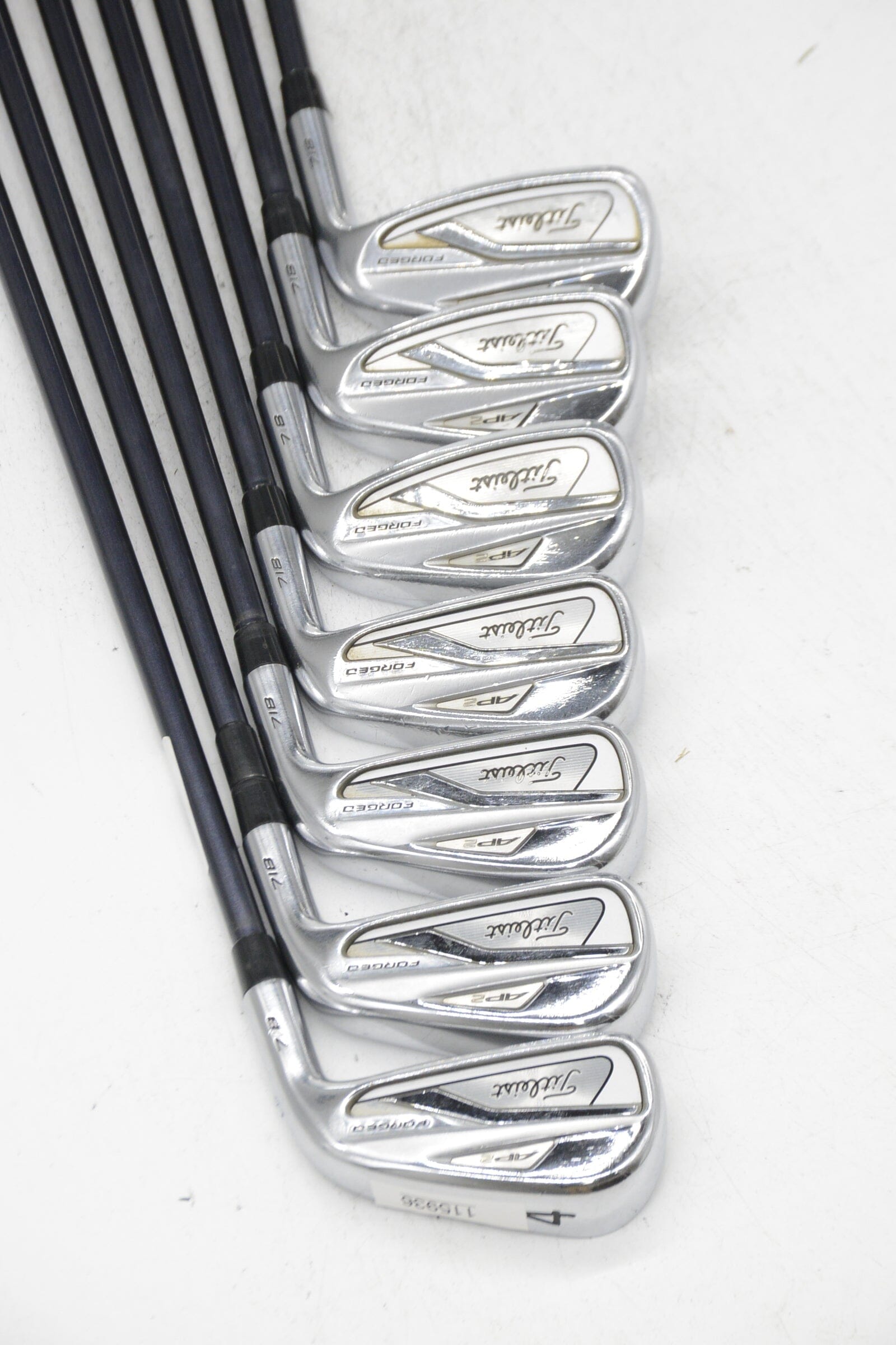 Titleist 718 AP2 (One Length) 4-PW Iron Set SR Flex 36.75" Golf Clubs GolfRoots 