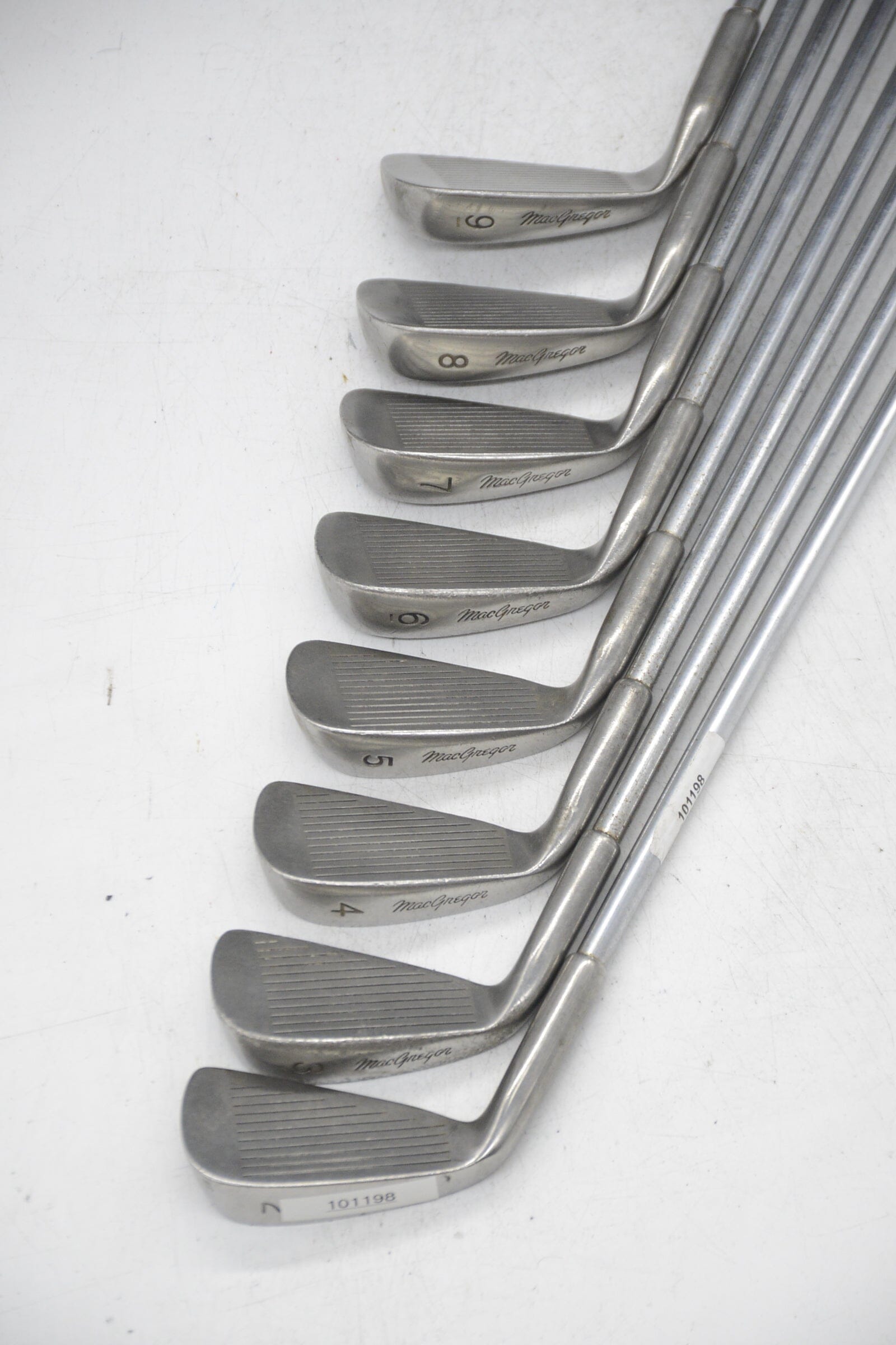 MacGregor DX by Nicklaus 2-9 Iron Set S Flex Std Length Golf Clubs GolfRoots 