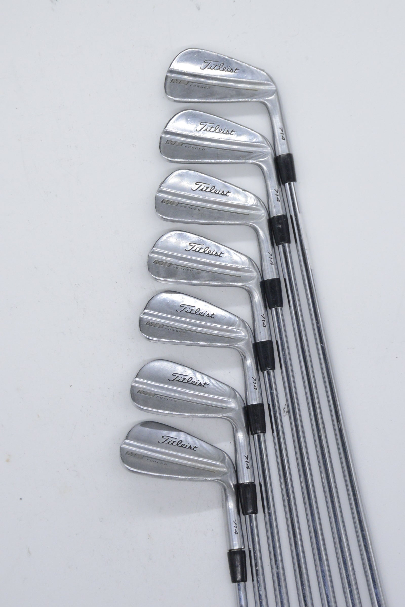 Titleist 714 CB Forged 3-9 Iron Set X Flex Std Length