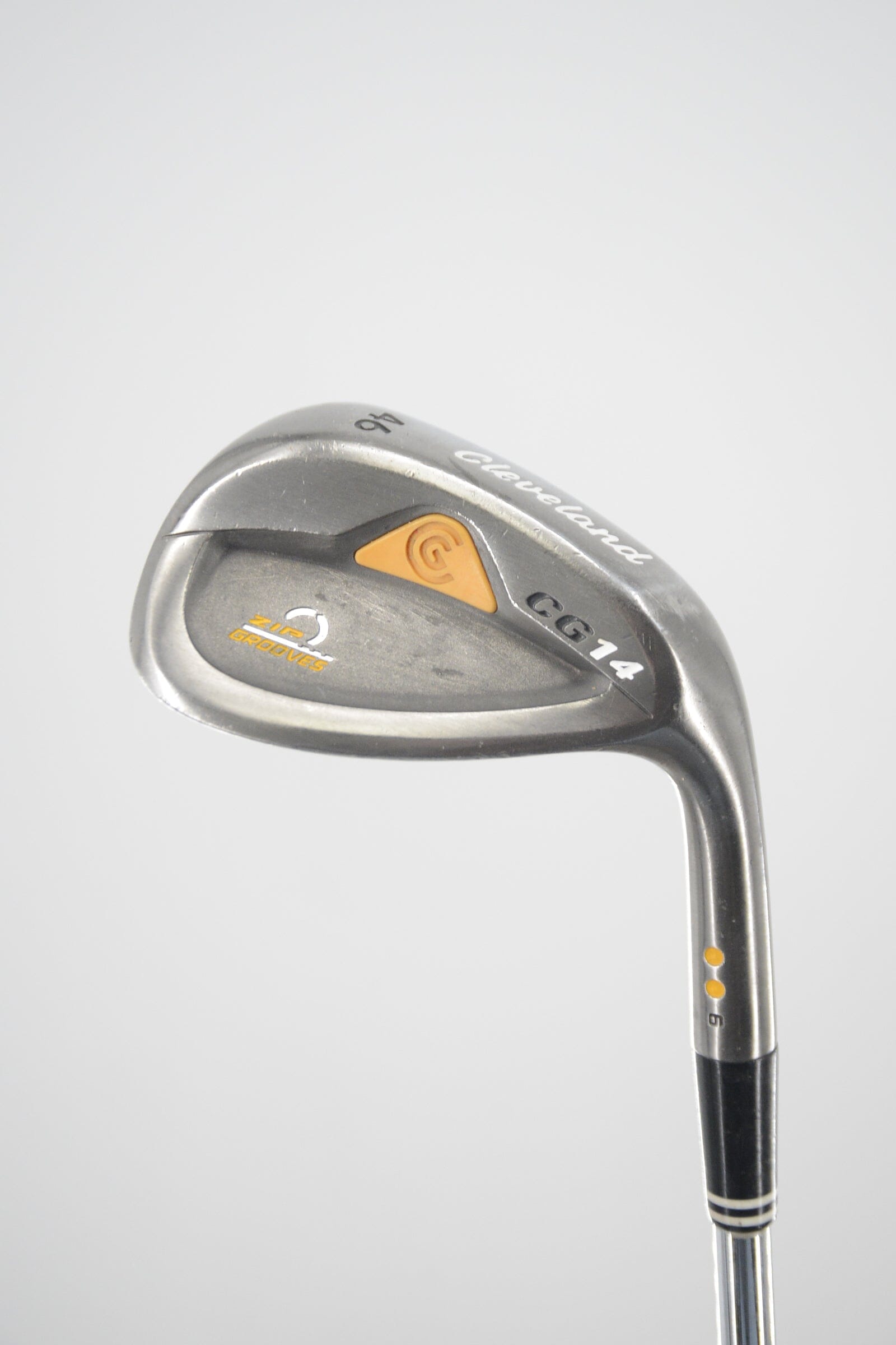 Cleveland CG14 Black Pearl 46 Degree Wedge Wedge Flex 35.5" Golf Clubs GolfRoots 