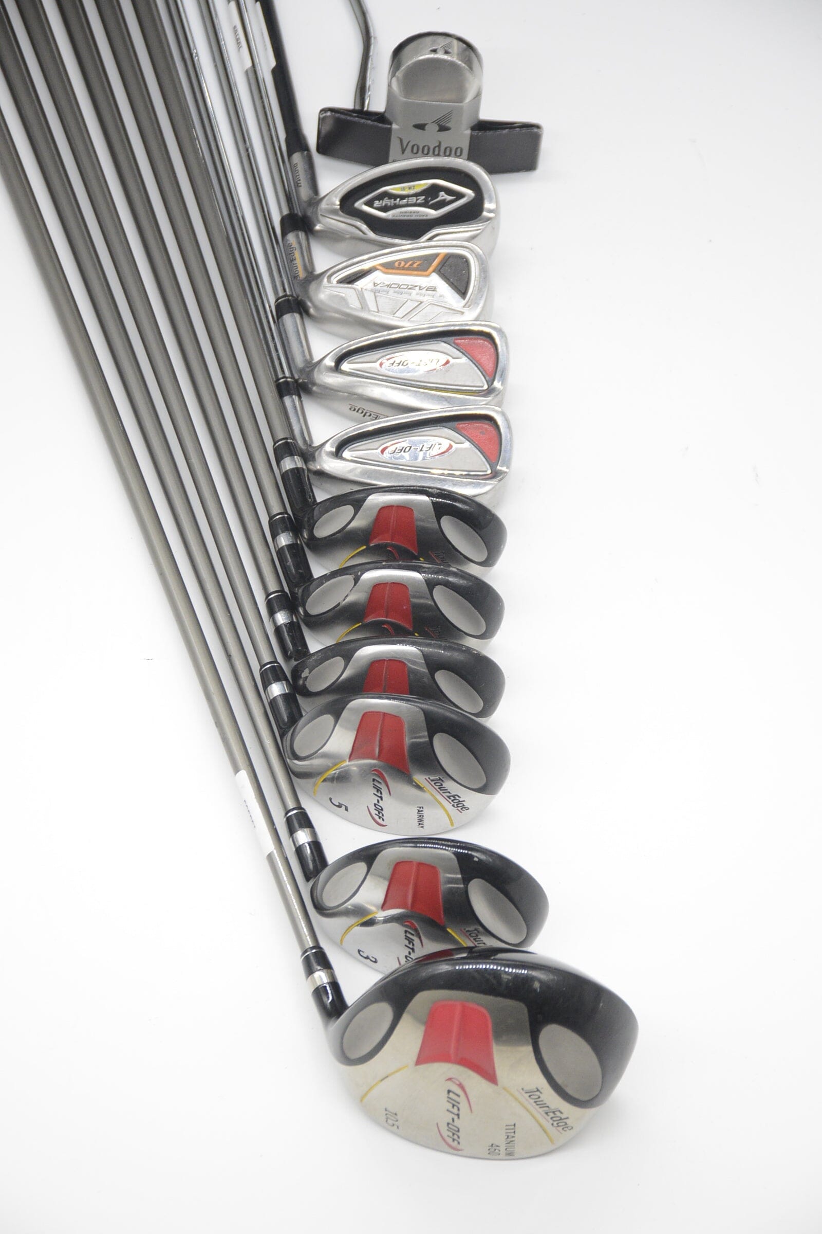 Tour Edge Bazooka/Lift-Off Combo Mixed Full Set Uniflex Std Length Golf Clubs GolfRoots 