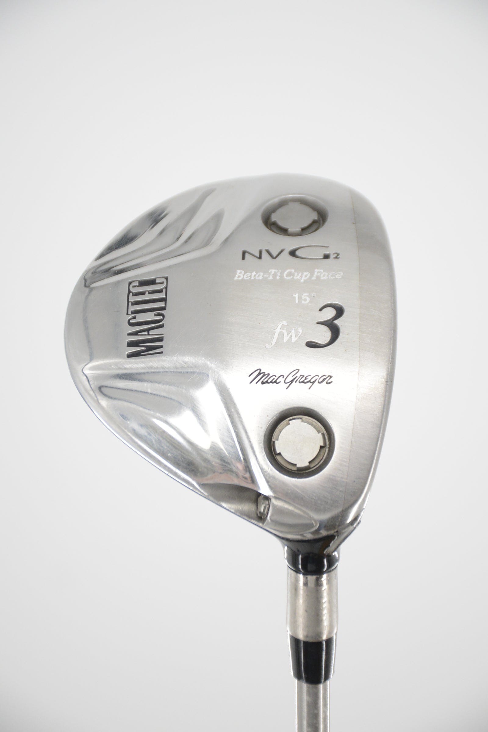MacGregor Mactec Nvg2 3 Wood S Flex 43" Golf Clubs GolfRoots 