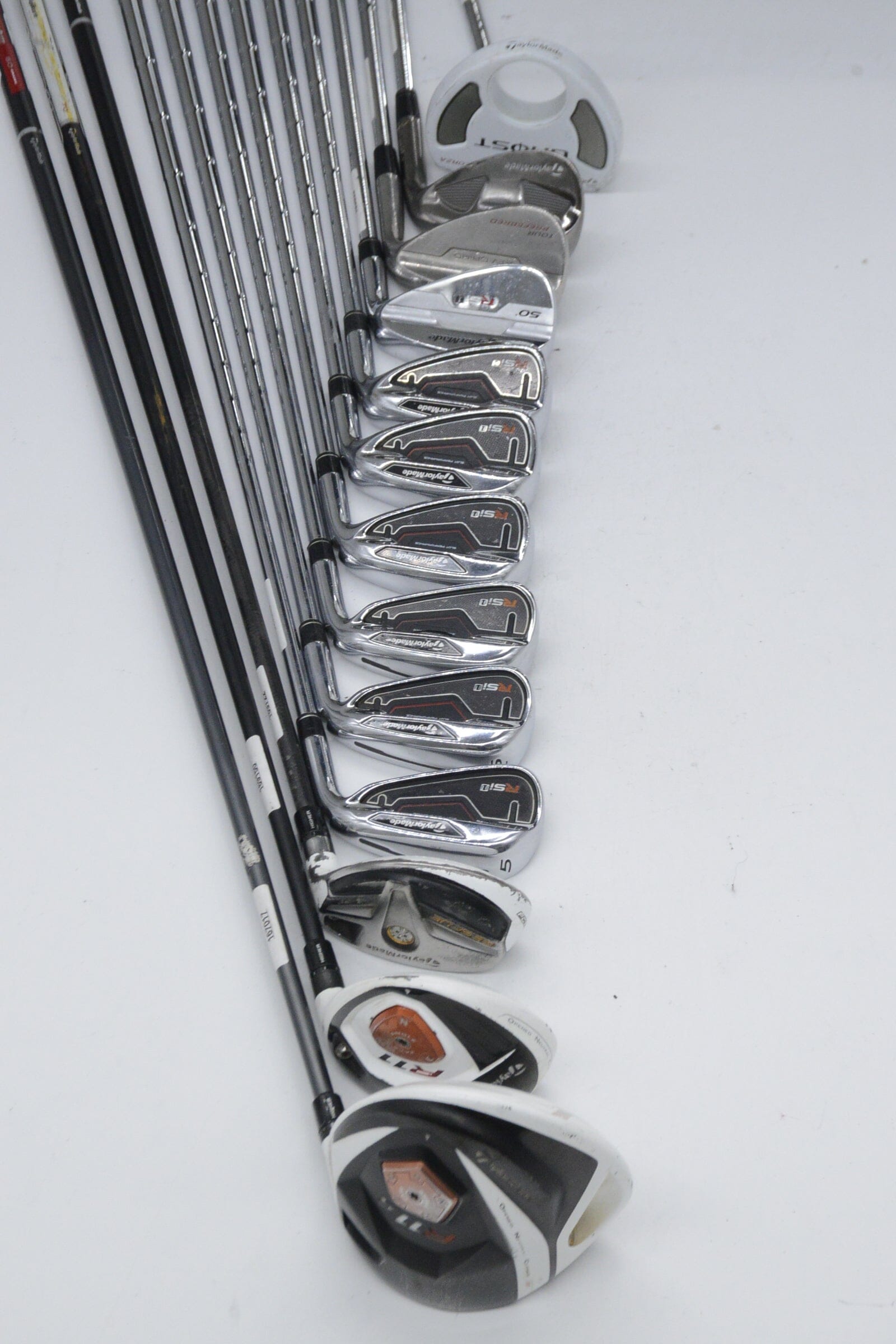 TaylorMade RSi 1 Mixed Full Set R Flex +0.5" Golf Clubs GolfRoots 