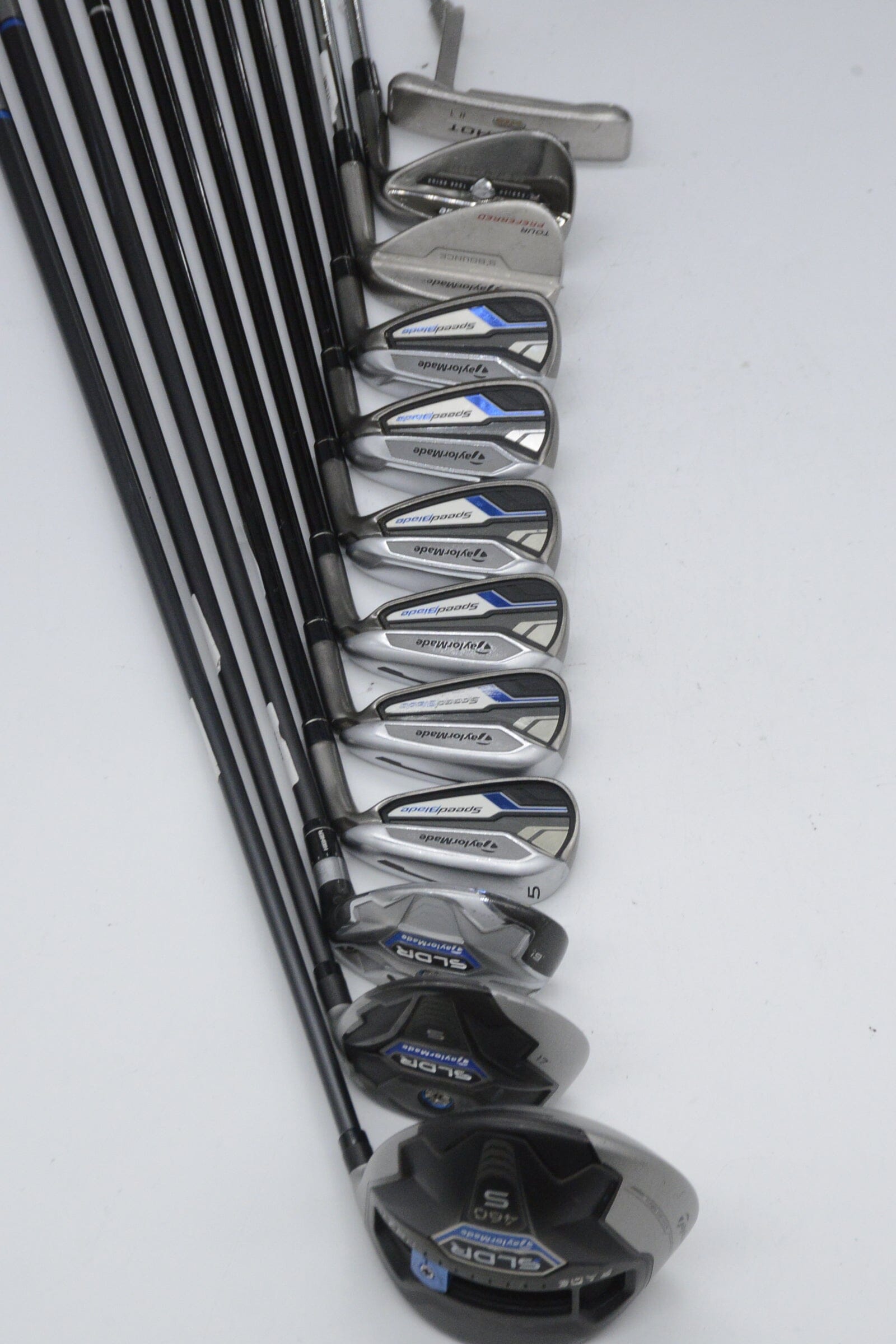 TaylorMade Speedblade Mixed Full Set R Flex -0.25" Golf Clubs GolfRoots 