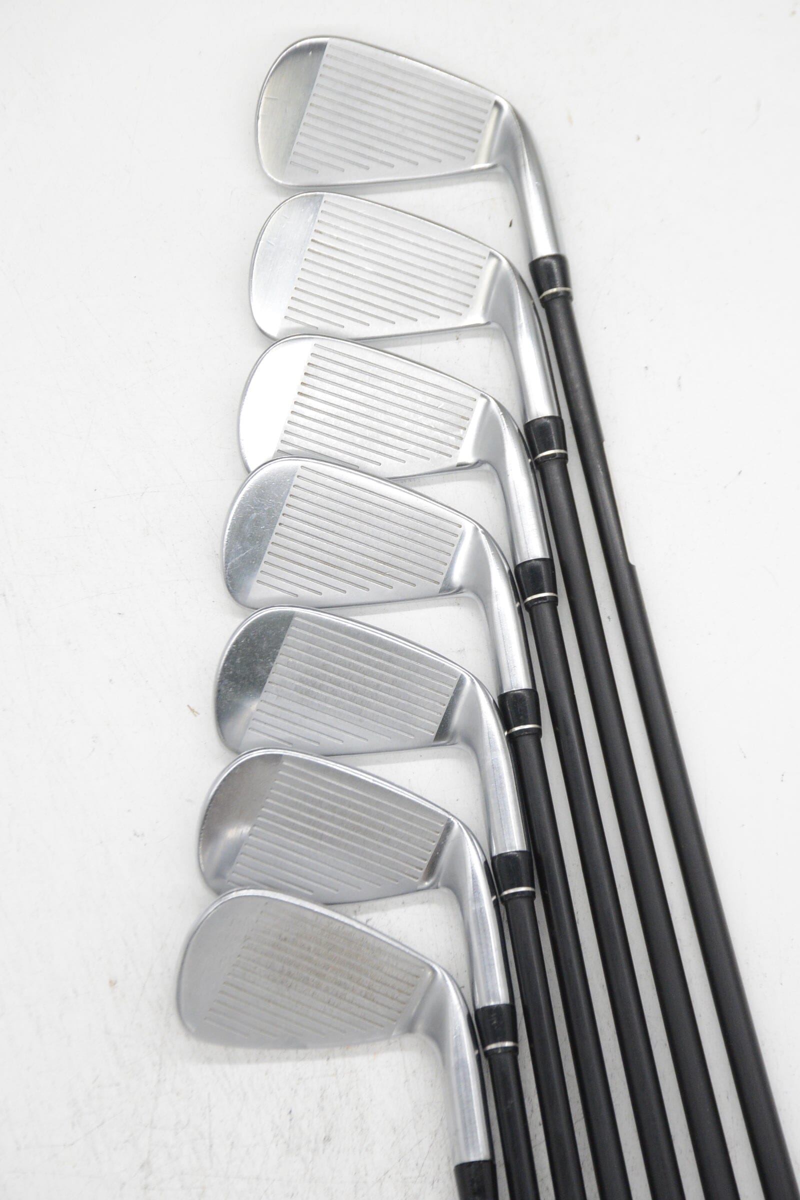 Lefty TaylorMade Rac LT 3-8, PW Iron Set R Flex +1" Golf Clubs GolfRoots 
