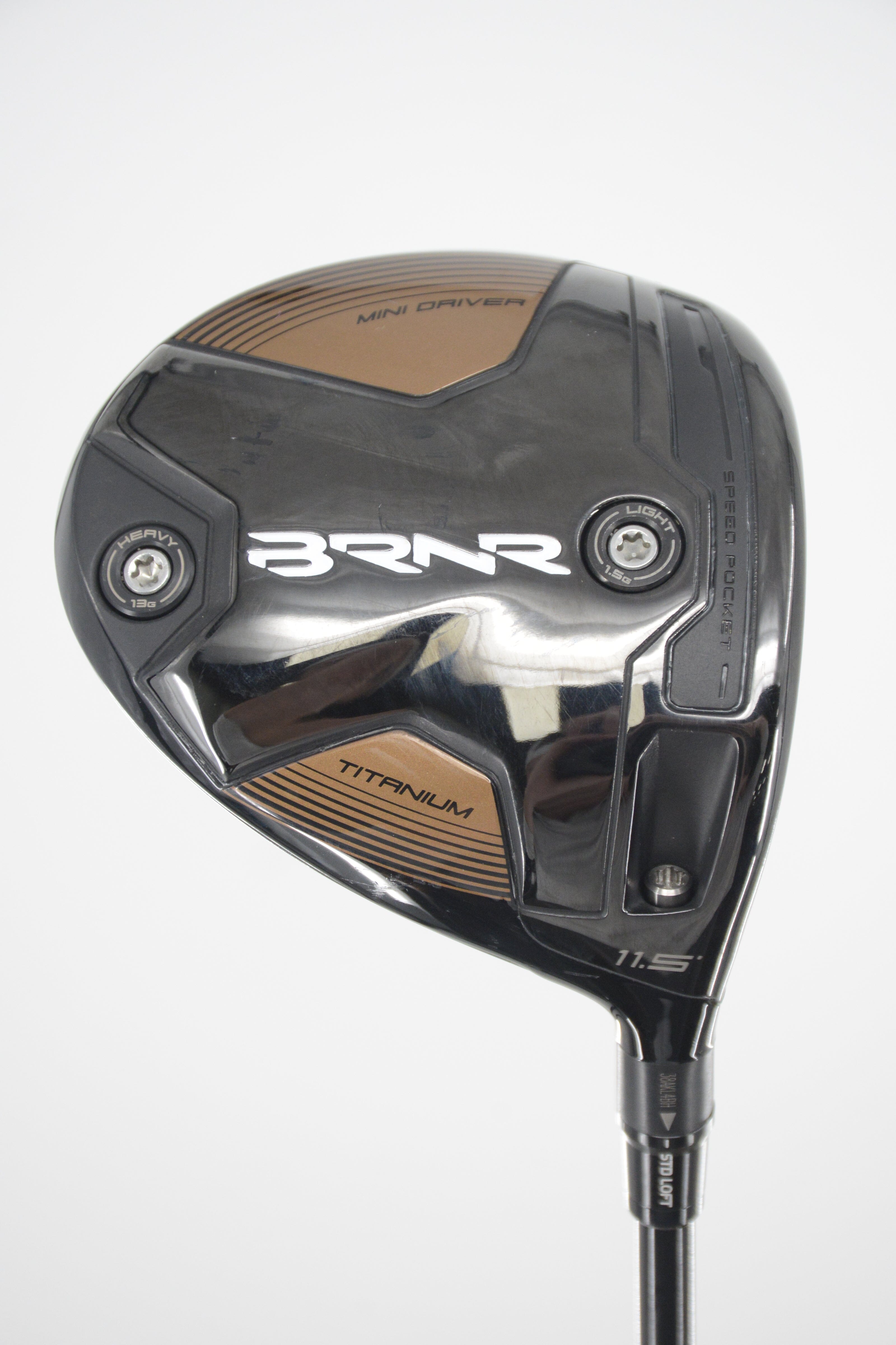 TaylorMade BRNR Mini 11.5 Degree Driver S Flex 43.5" Golf Clubs GolfRoots 