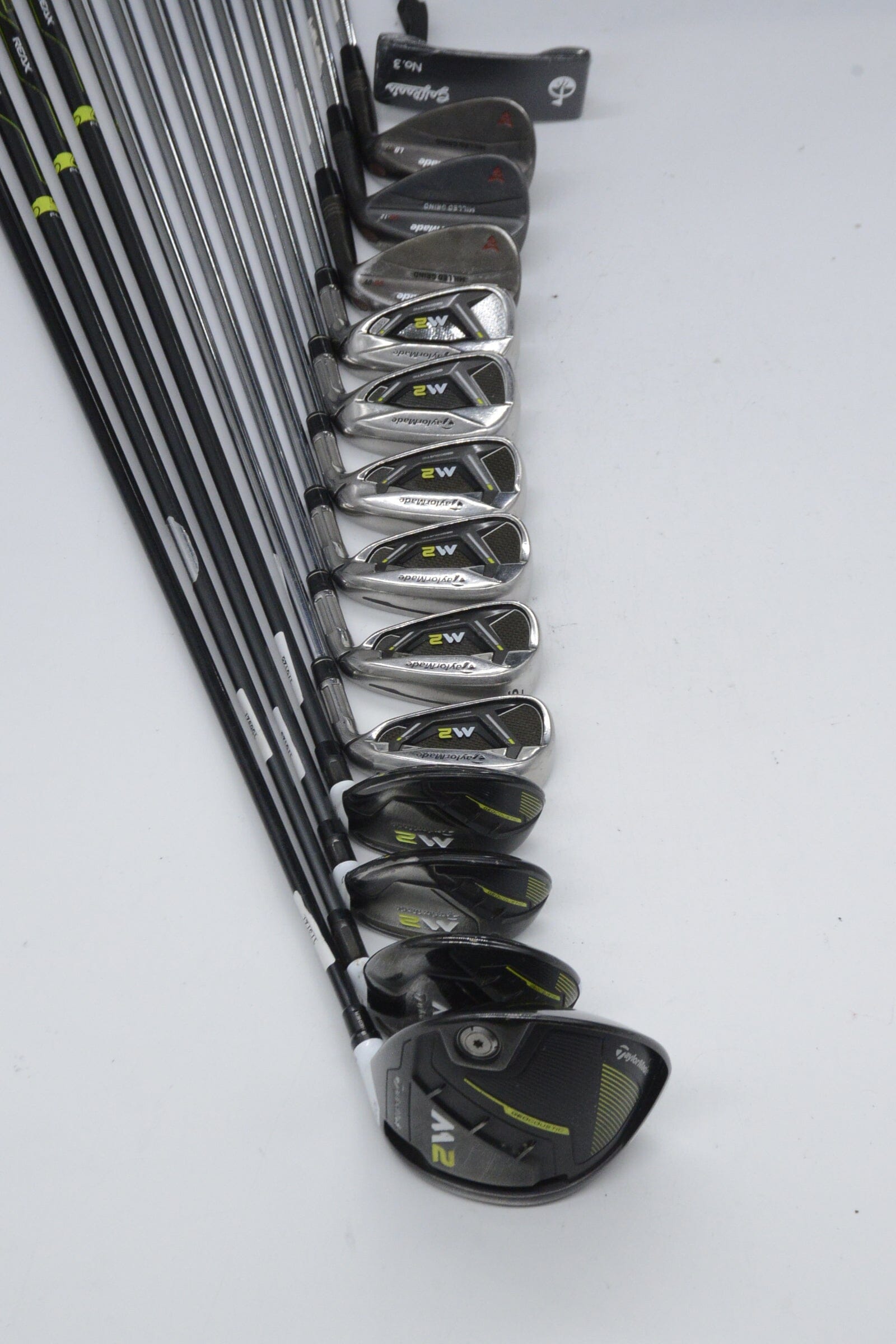 TaylorMade M2 2017 Mixed Full Set R Flex Std Length Golf Clubs GolfRoots 