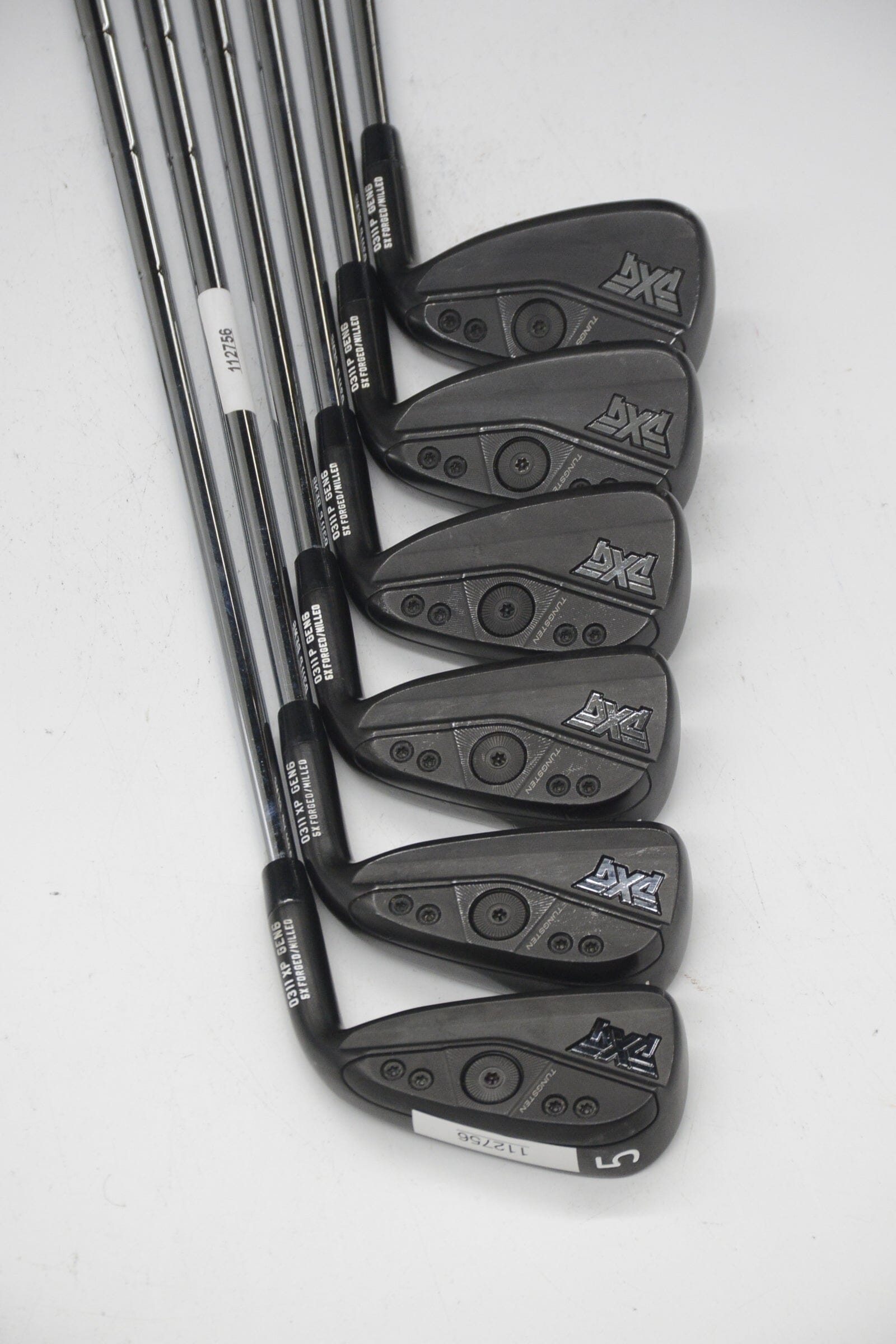 PXG 0311XP Gen6 5-PW Iron Set S Flex -0.25" Golf Clubs GolfRoots 