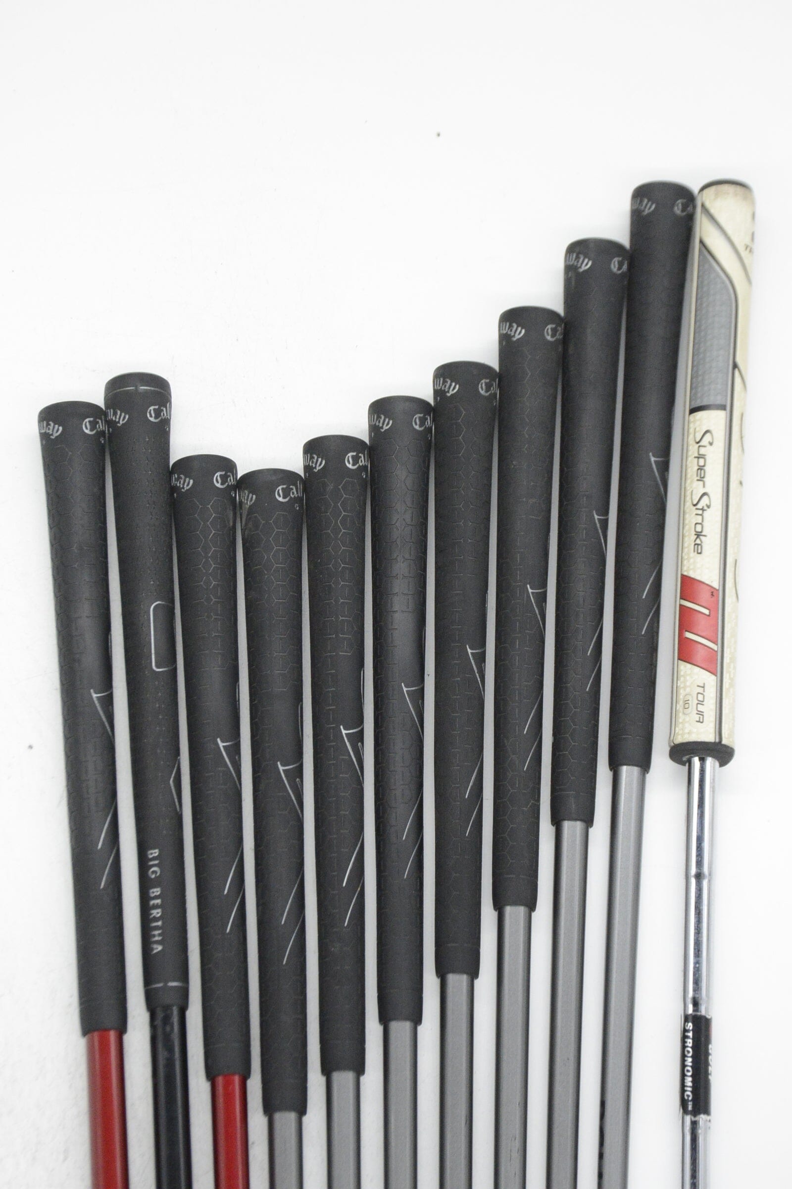 Callaway Big Bertha Fusion (No 9 iron) Mixed Full Set R Flex -0.5" Golf Clubs GolfRoots 