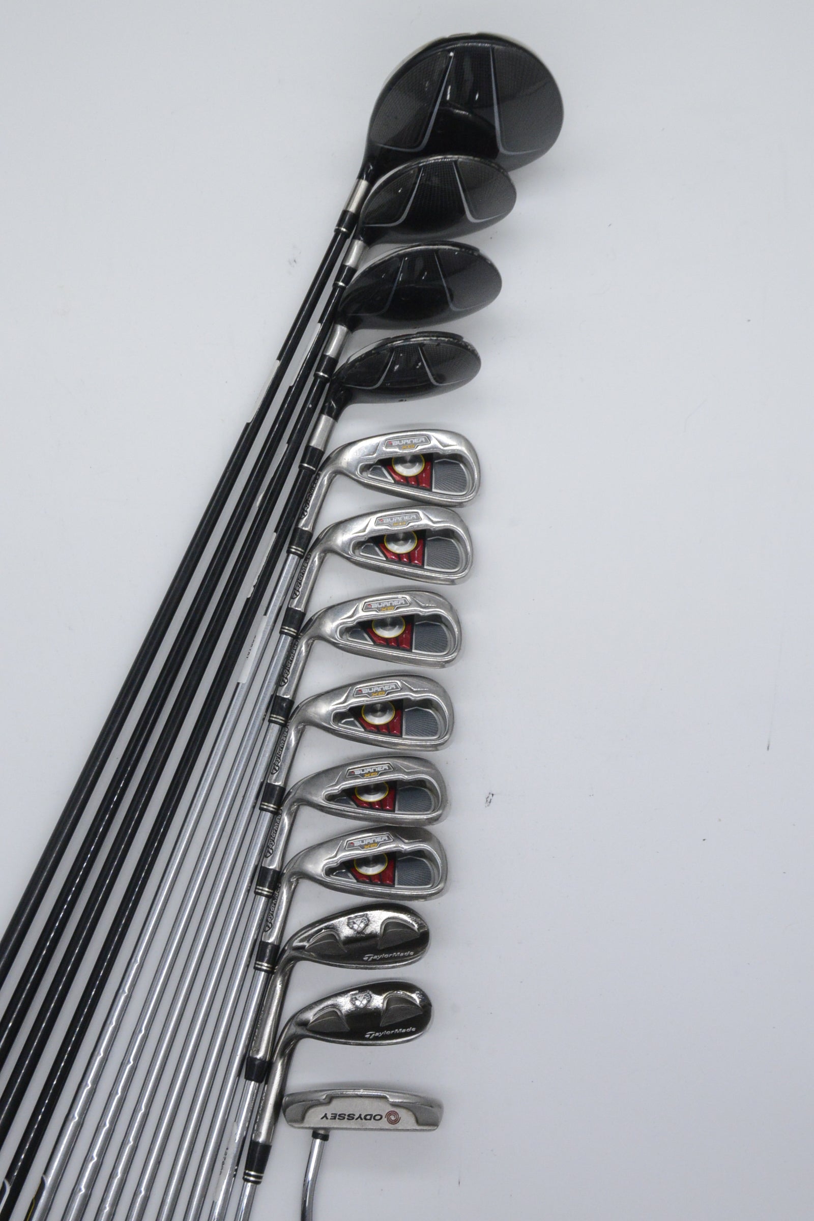 Lefty TaylorMade Burner XD Mixed Full Set R Flex Std Length