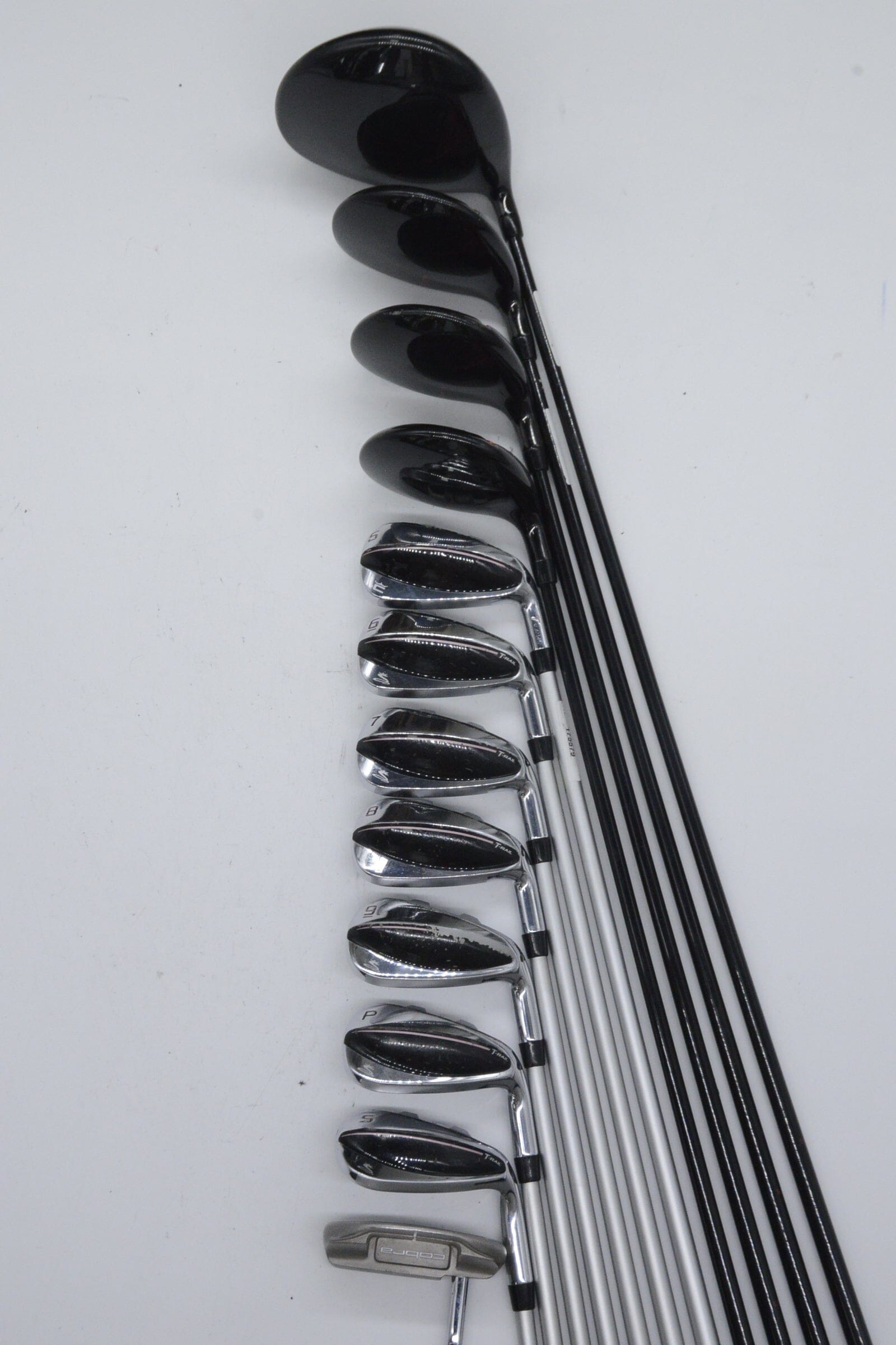 Women's Cobra T Rail Mixed Full Set W Flex -0.25" Golf Clubs GolfRoots 