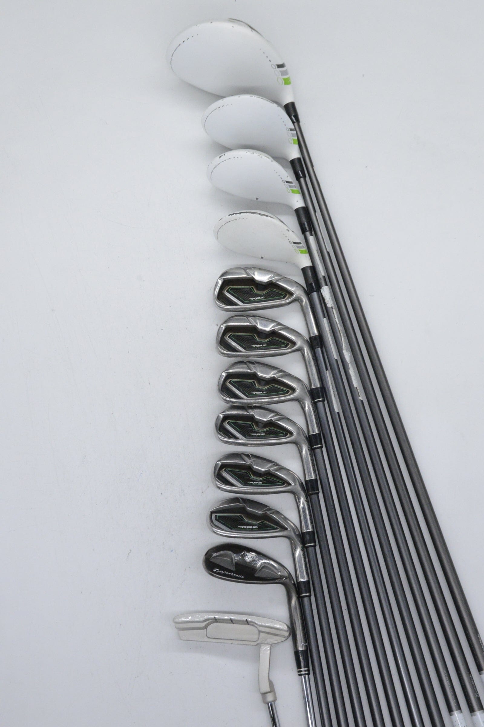 TaylorMade Rocketballz Mixed Full Set R Flex Std Length Golf Clubs GolfRoots 