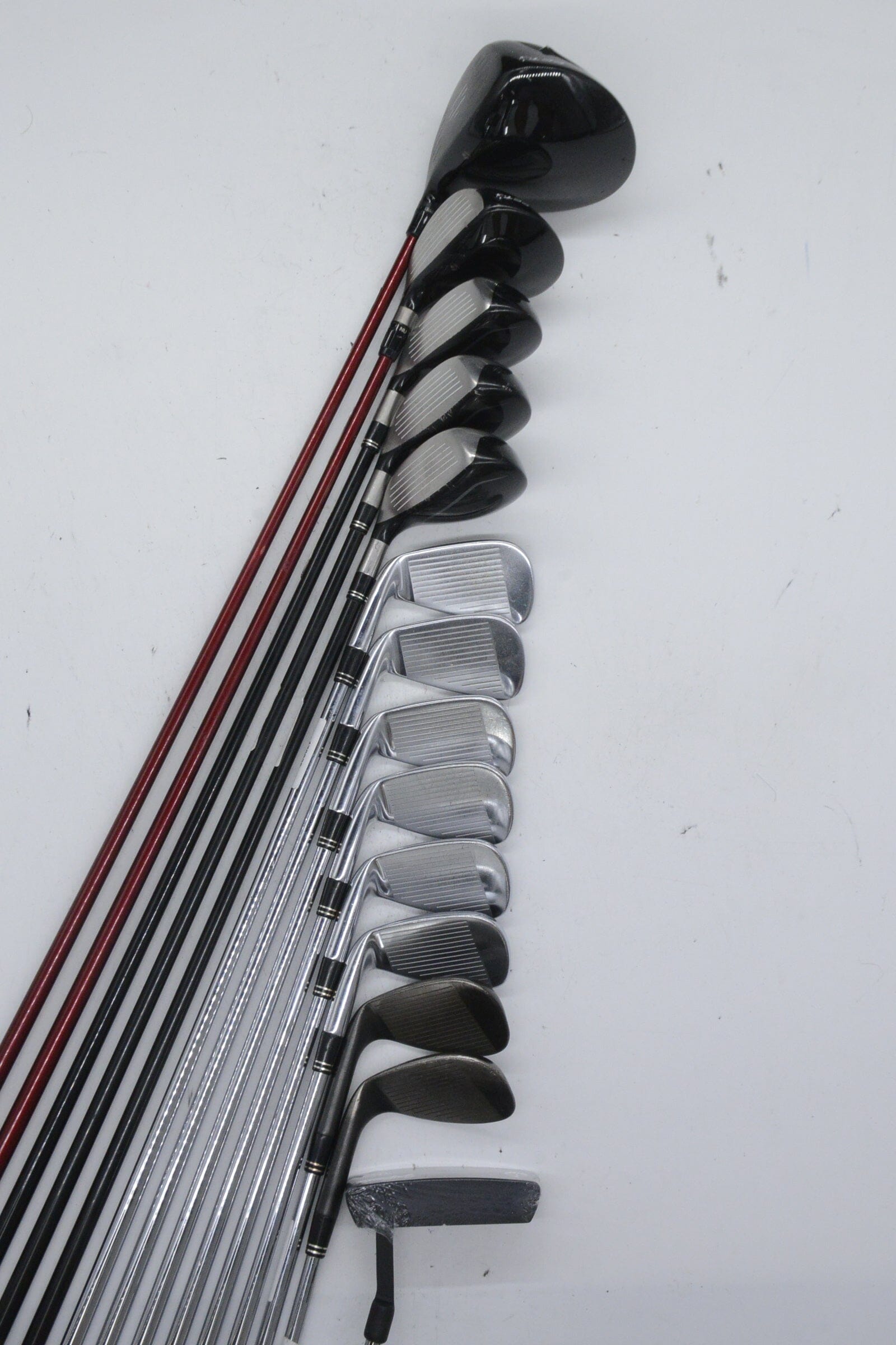 TaylorMade R9 TP Mixed Full Set R Flex +1" Golf Clubs GolfRoots 