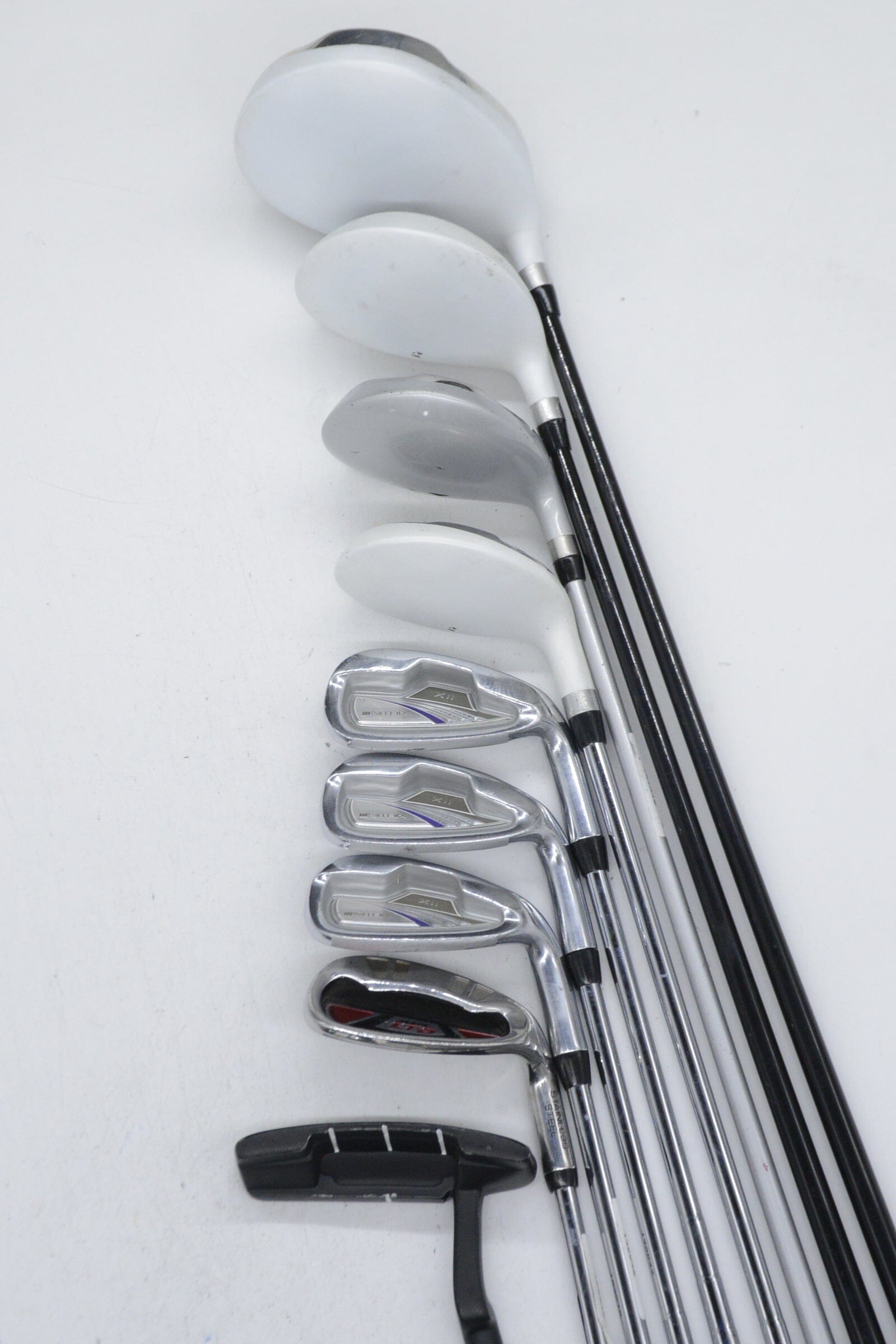 Women's Pinemeadow Nitrix Mixed Full Set W Flex -0.25" Golf Clubs GolfRoots 