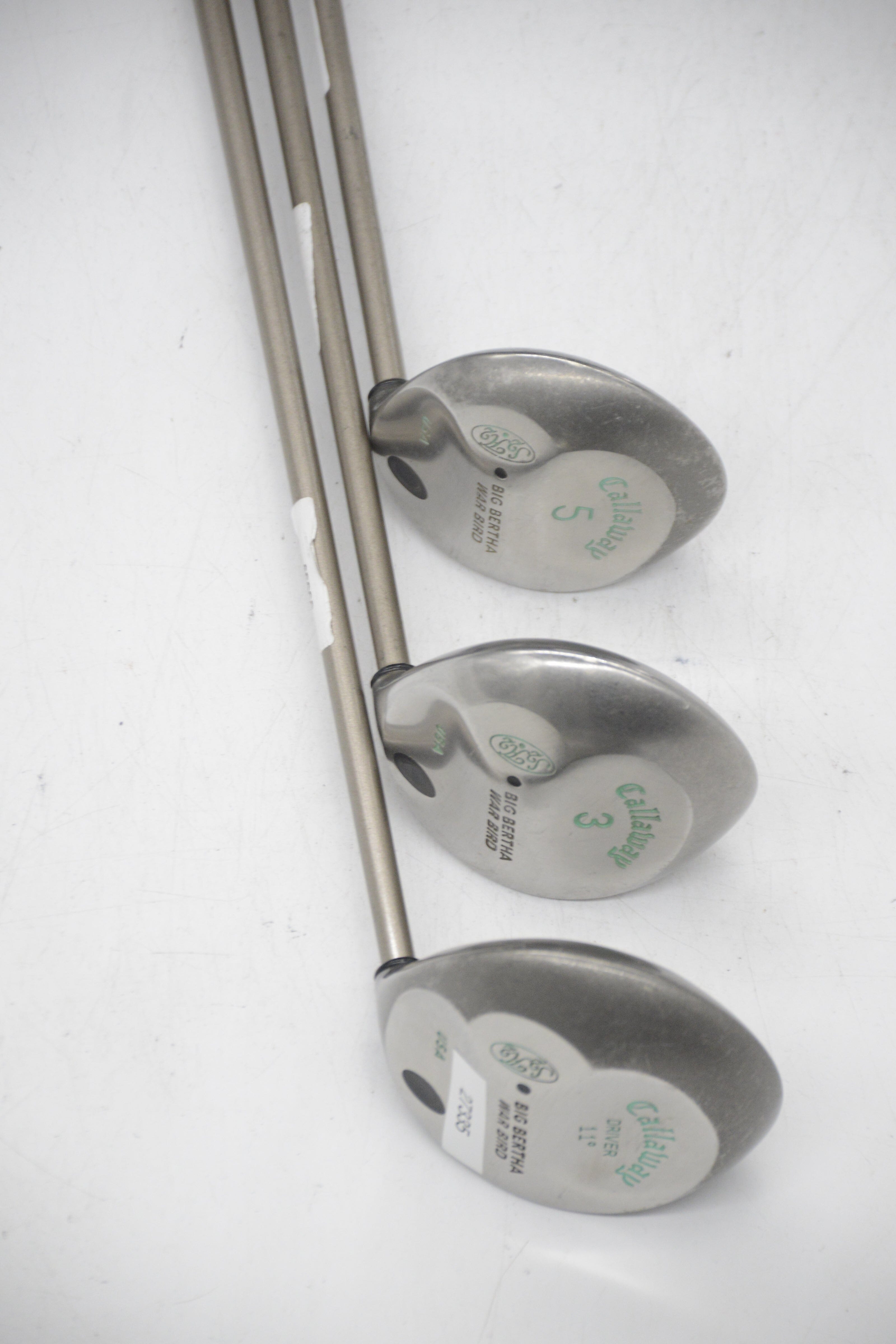 Women's Callaway S2H2 D, 3W, 5W Wood Set W Flex Golf Clubs GolfRoots 