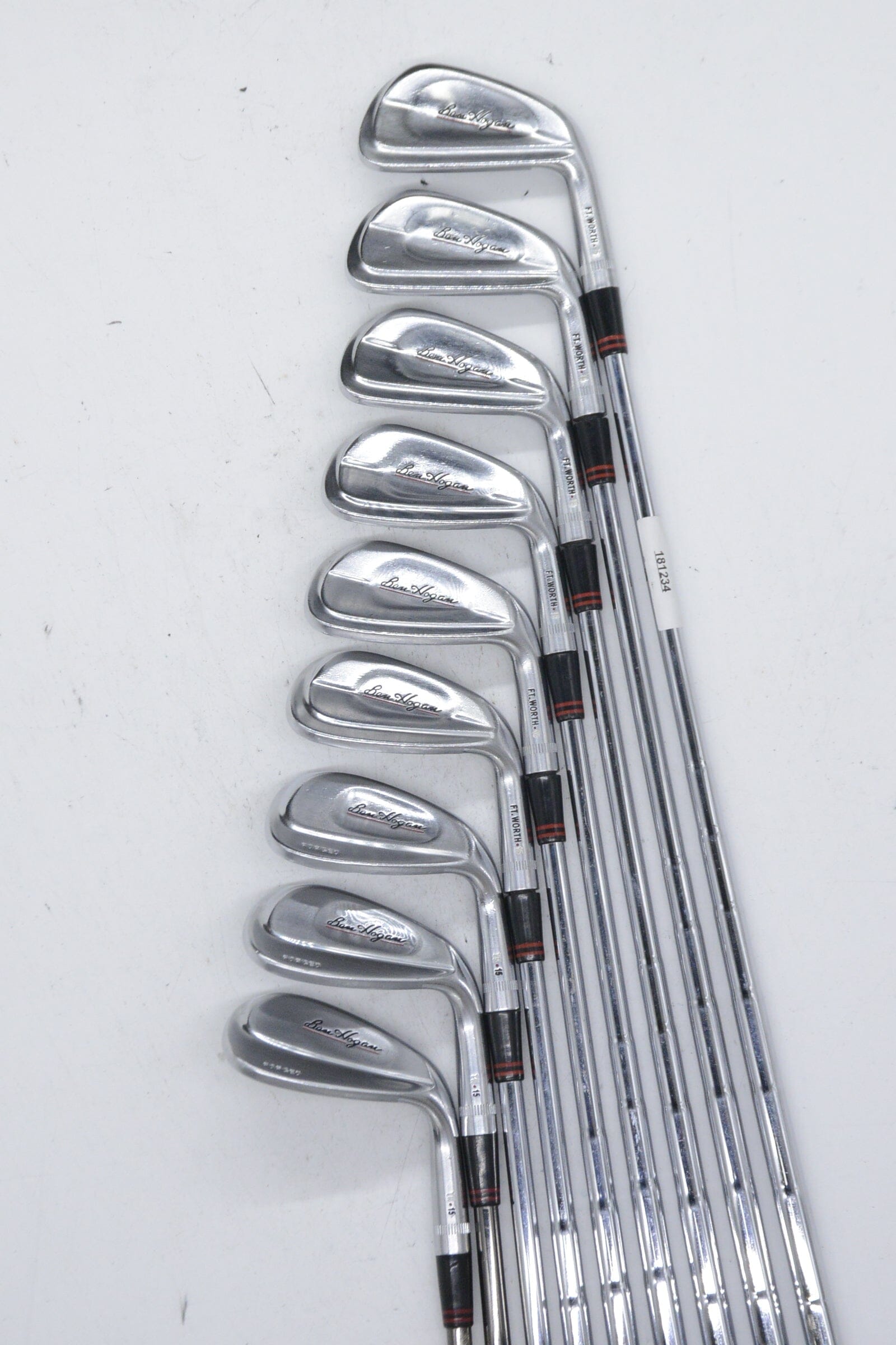 Ben Hogan Ft. Worth 15 5-LW Iron Set S Flex +0.25" Golf Clubs GolfRoots 