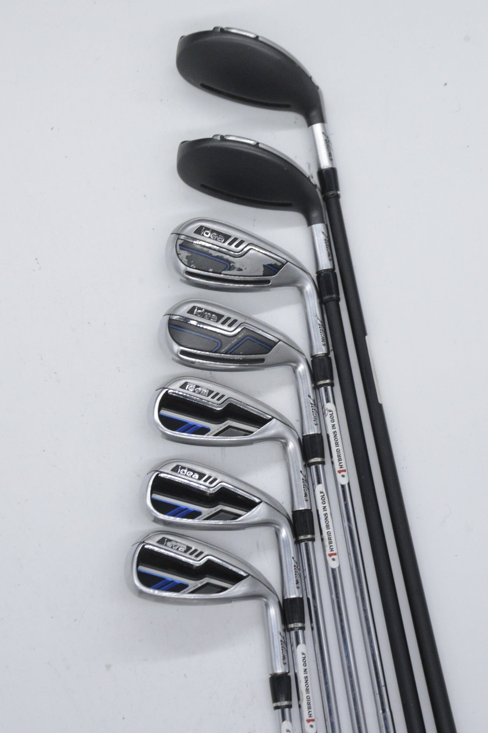 Adams Idea 2014 4H-5H, 6-PW Iron Set S Flex +0.5" Golf Clubs GolfRoots 