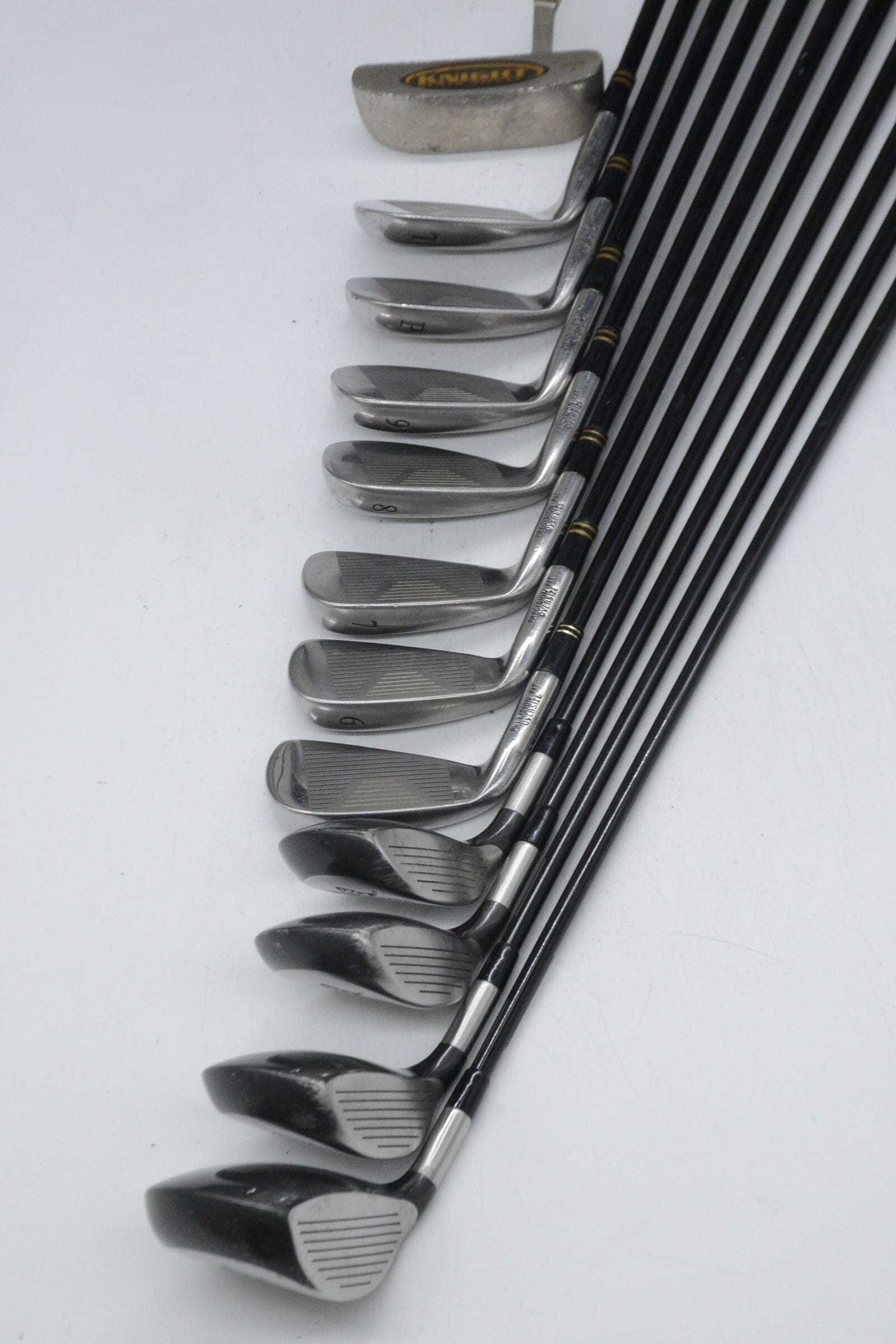 Henry Griffitts GreenBacks Mixed Full Set R Flex +0.75" Golf Clubs GolfRoots 