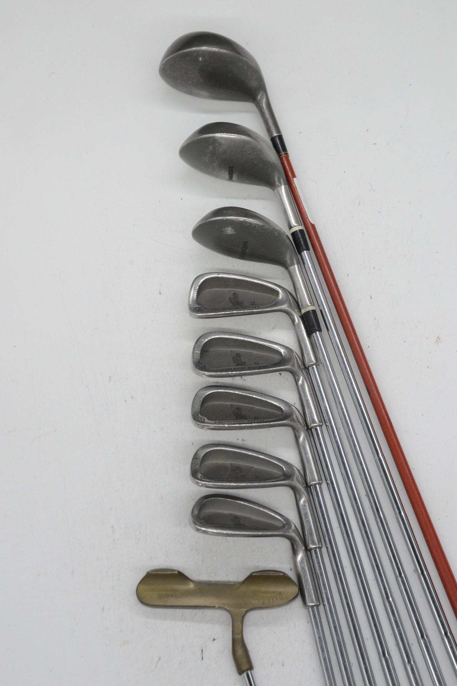 Magique Progressive Offset II Mixed Full Set R Flex -0.25" Golf Clubs GolfRoots 