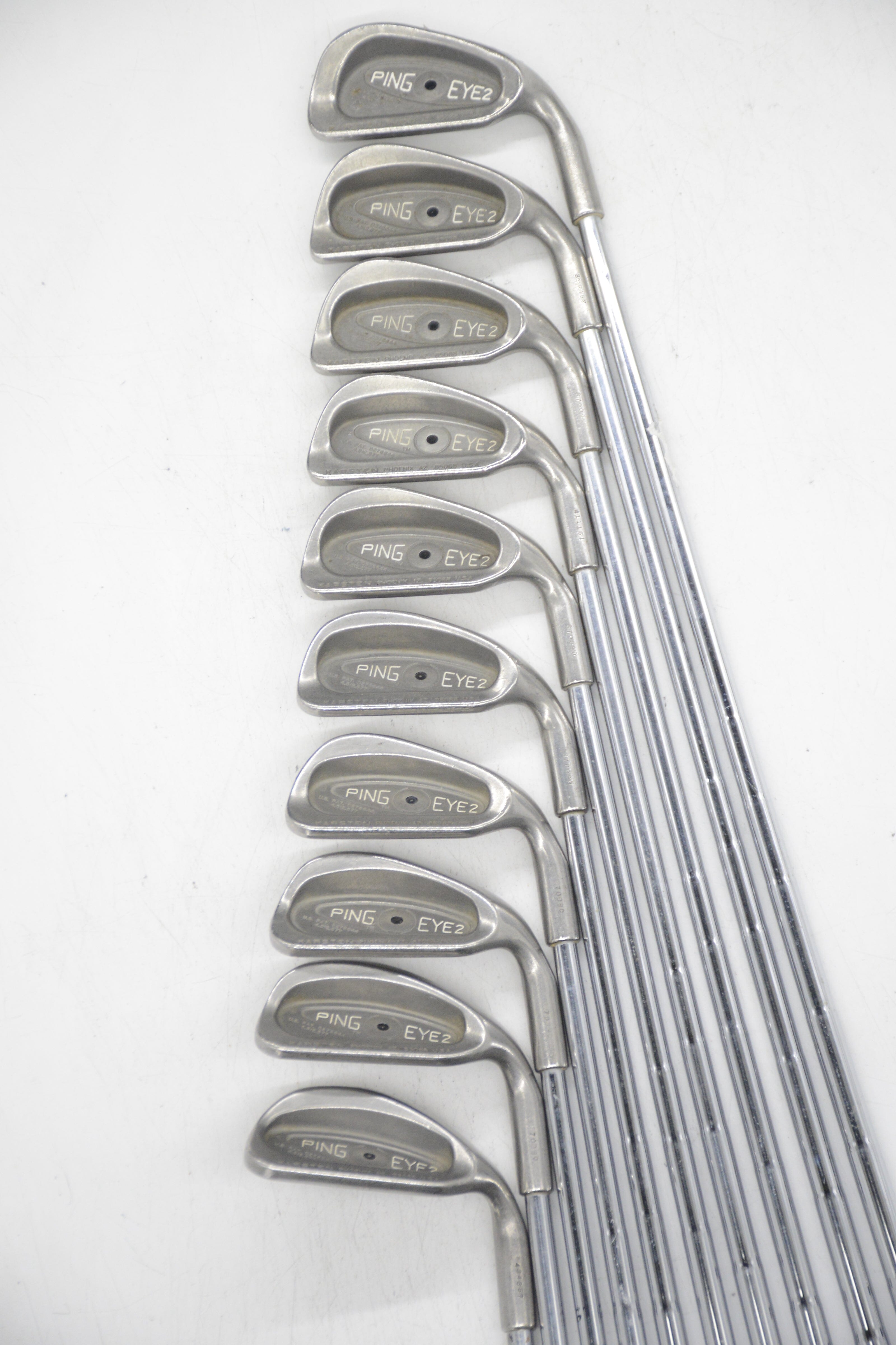 Ping Eye 2 1-5, 7-PW, SW Iron Set S Flex Std Length Golf Clubs GolfRoots 