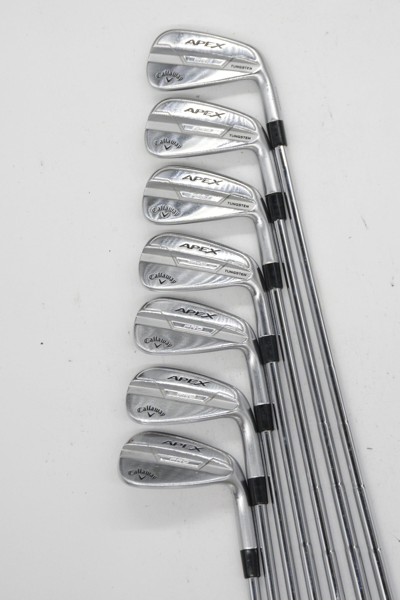 Callaway Apex Pro 21 4-PW Iron Set X Flex +1" Golf Clubs GolfRoots 