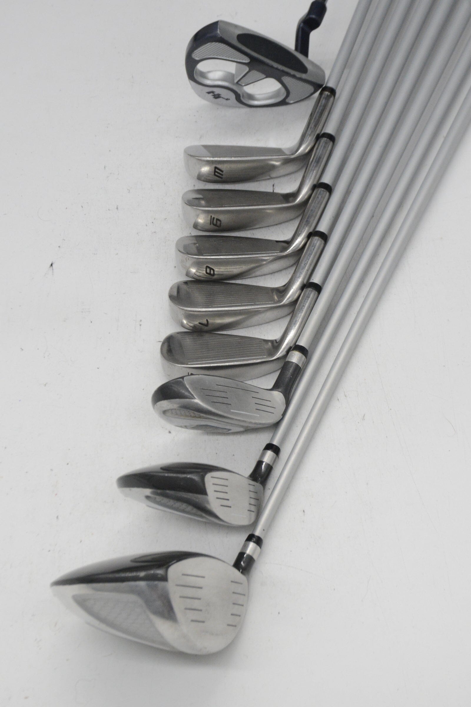 Women's Top Flite Stainless Mixed Full Set W Flex -0.5" Golf Clubs GolfRoots 