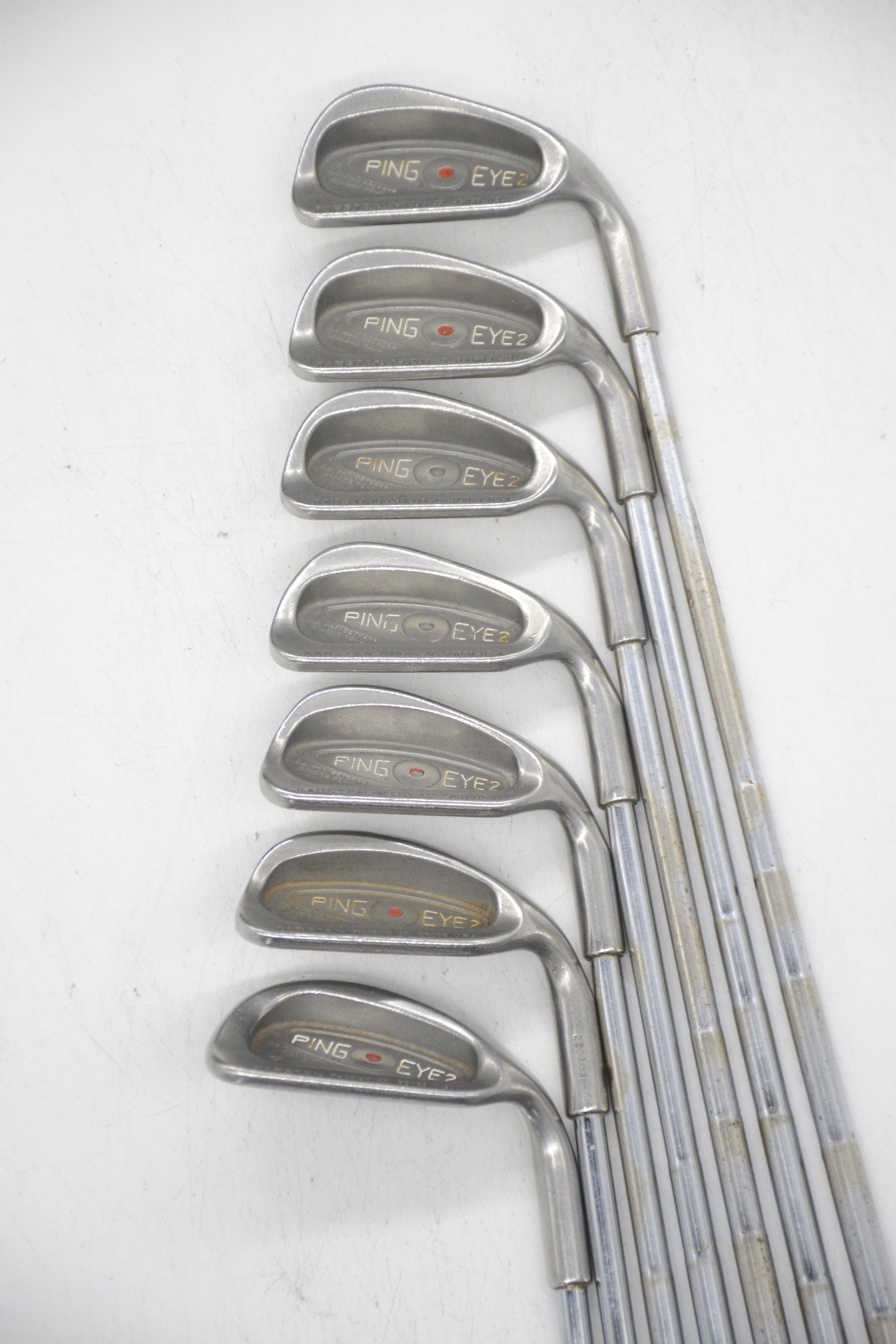 Ping Eye 2 5-PW, SW Iron Set R Flex -0.25" Golf Clubs GolfRoots 