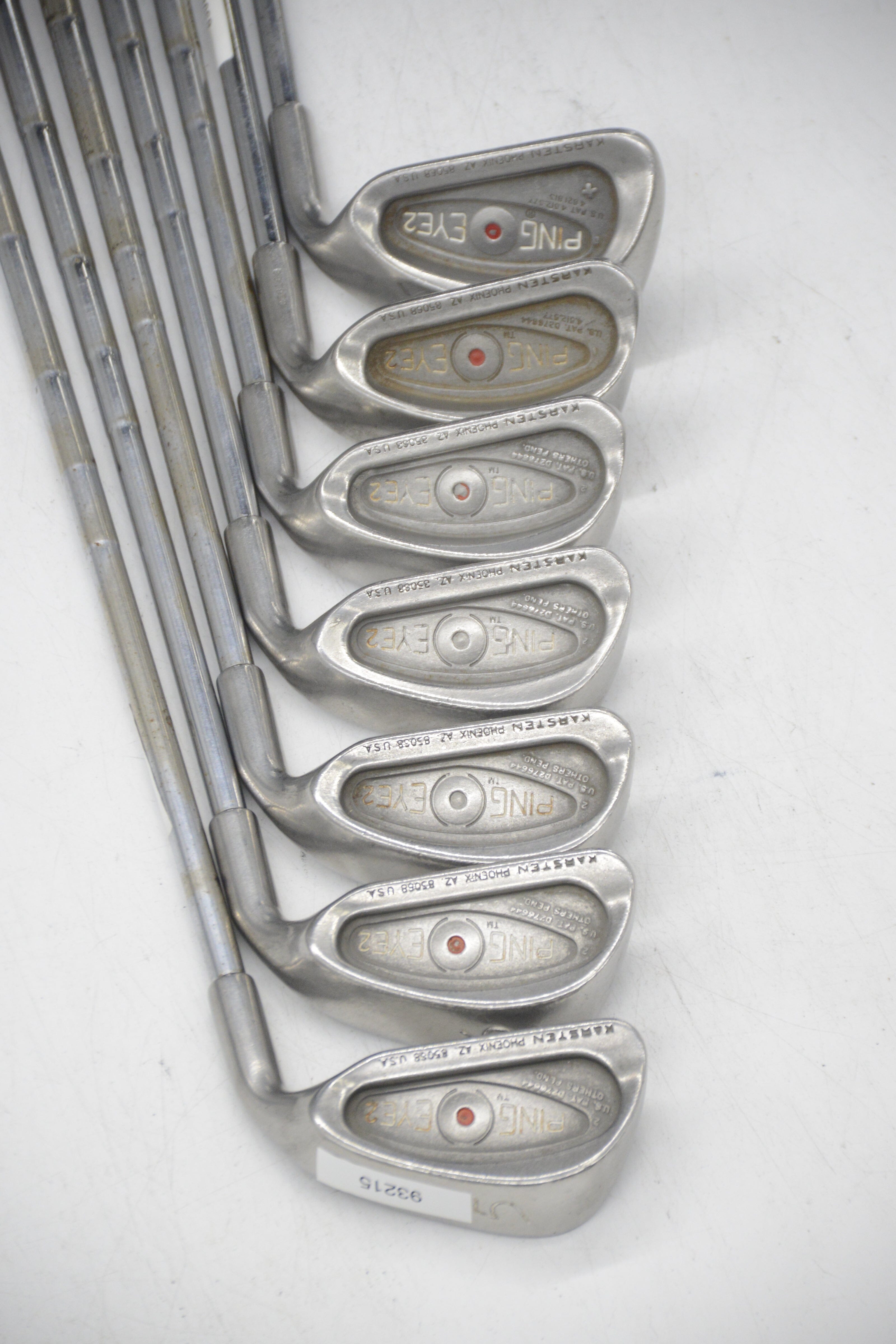 Ping Eye 2 5-PW, SW Iron Set R Flex -0.25" Golf Clubs GolfRoots 