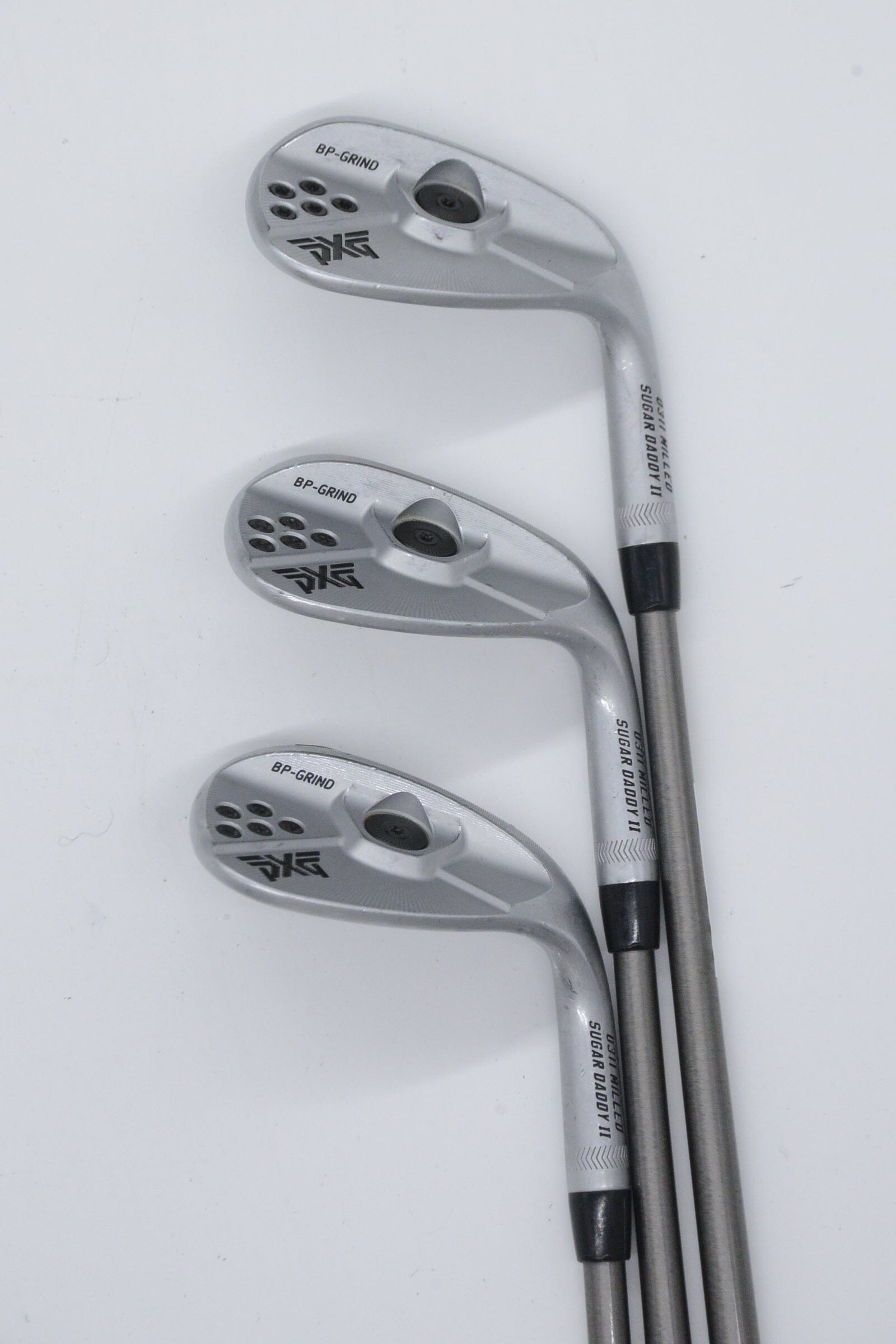 PXG 0311 Sugar Daddy II 50, 56, 60 Degree Wedge Set S Flex Golf Clubs GolfRoots 