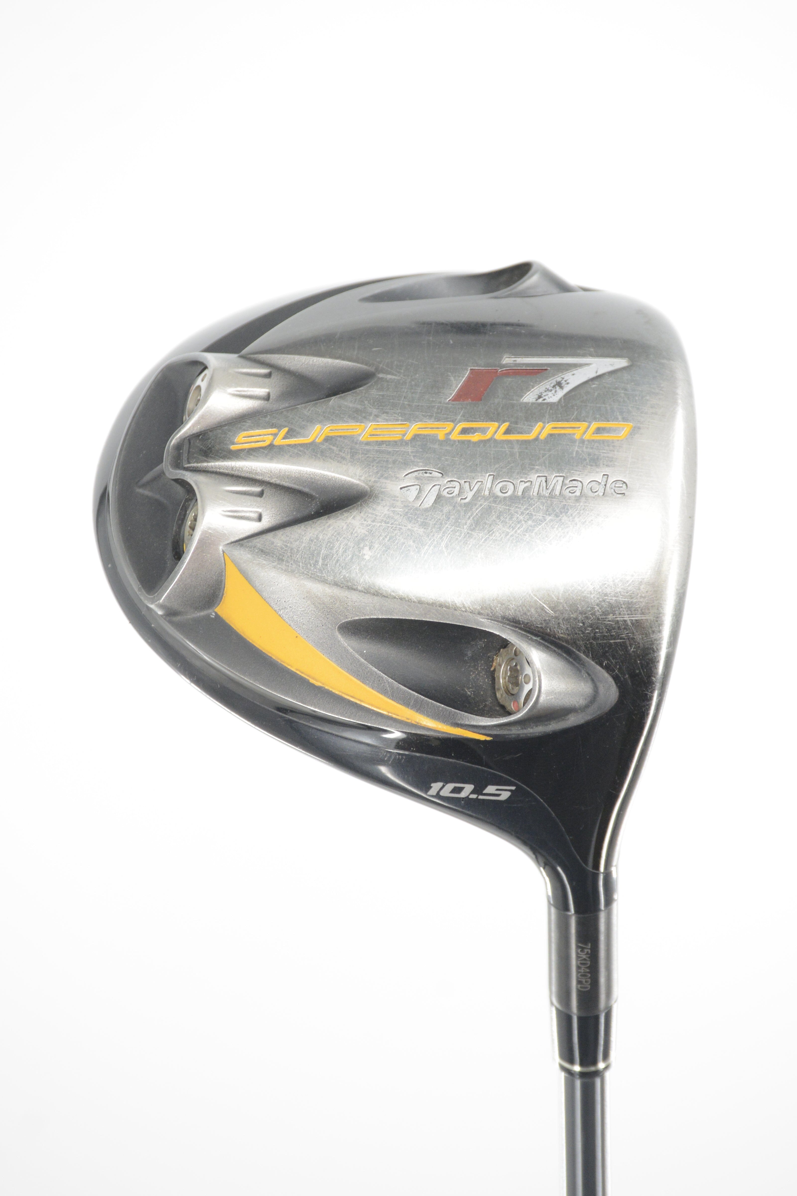 TaylorMade R7 Superquad 10.5 Degree Driver R Flex 44.75" Golf Clubs GolfRoots 