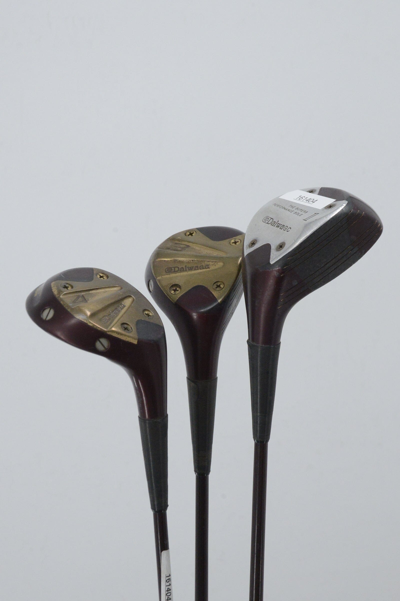 Daiwa GC D, 3W, 4W Wood Set SR Flex Golf Clubs GolfRoots 