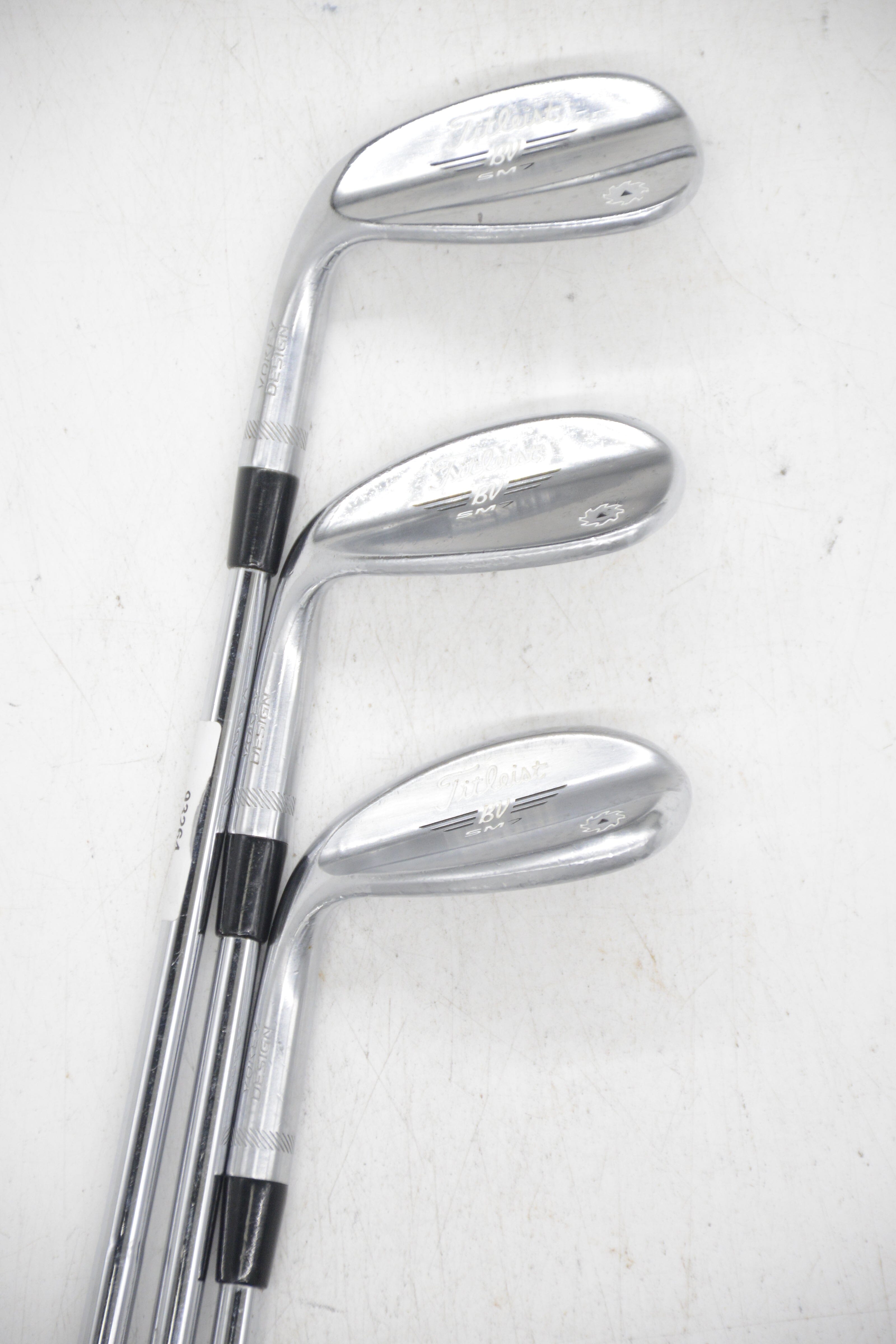 Lefty Titleist Vokey SM7 Tour Chrome 50, 54, 58 Degree Wedge Set Wedge Flex Golf Clubs GolfRoots 