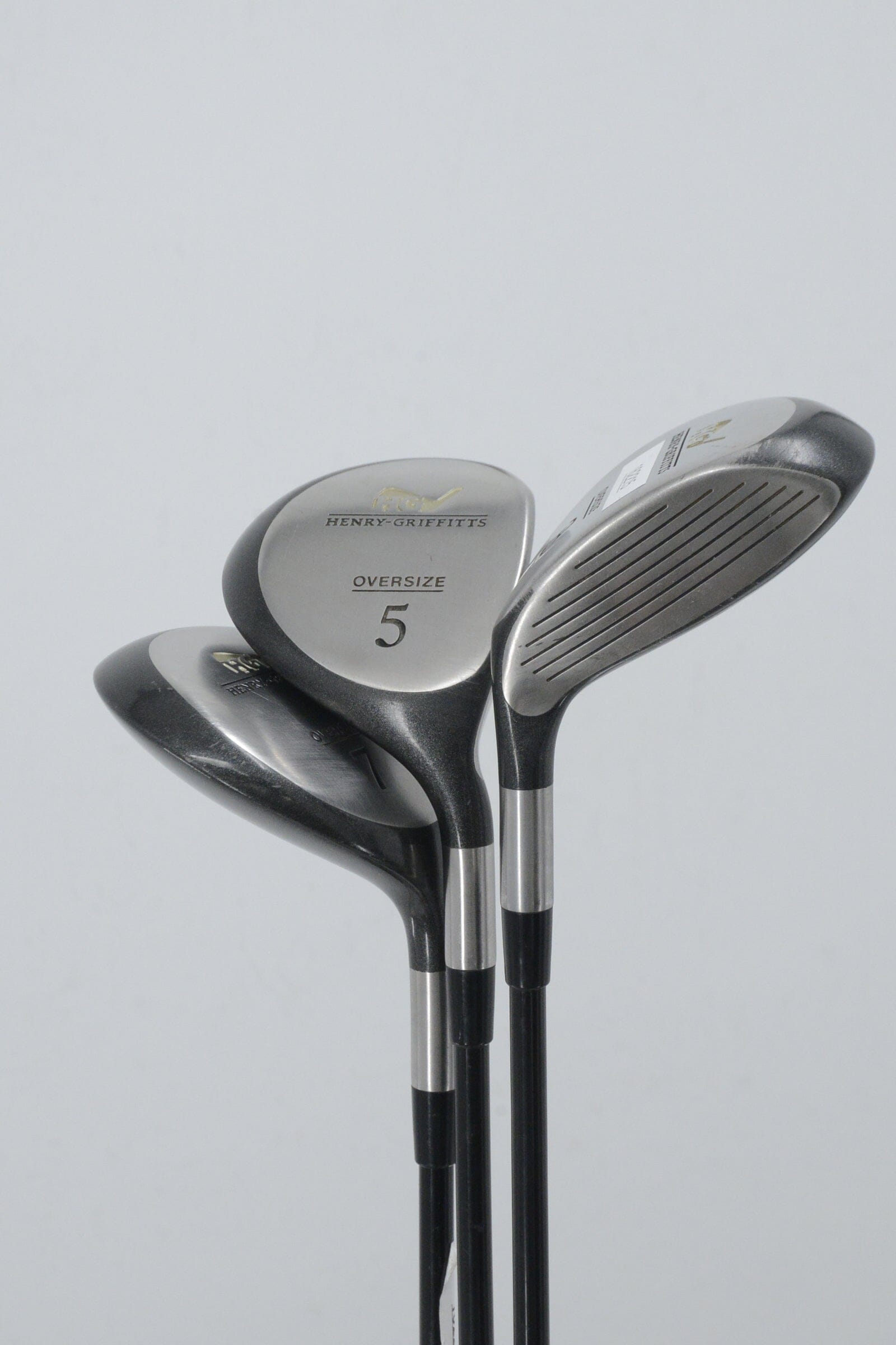 Henry Griffits Oversize 3W, 5W, 7W Wood Set R Flex Golf Clubs GolfRoots 