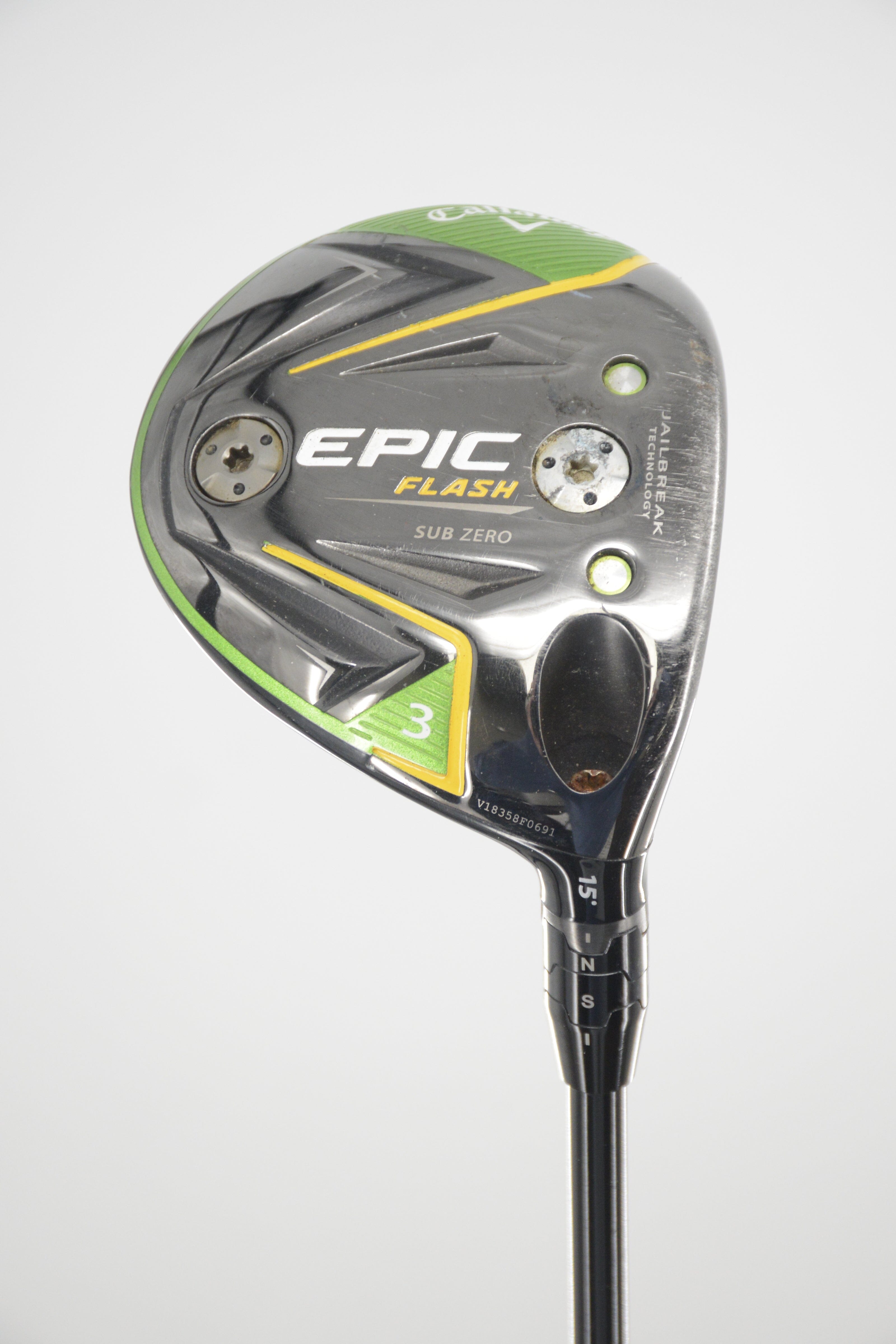 Callaway Epic Flash 3 Wood X Flex 42.75" Golf Clubs GolfRoots 