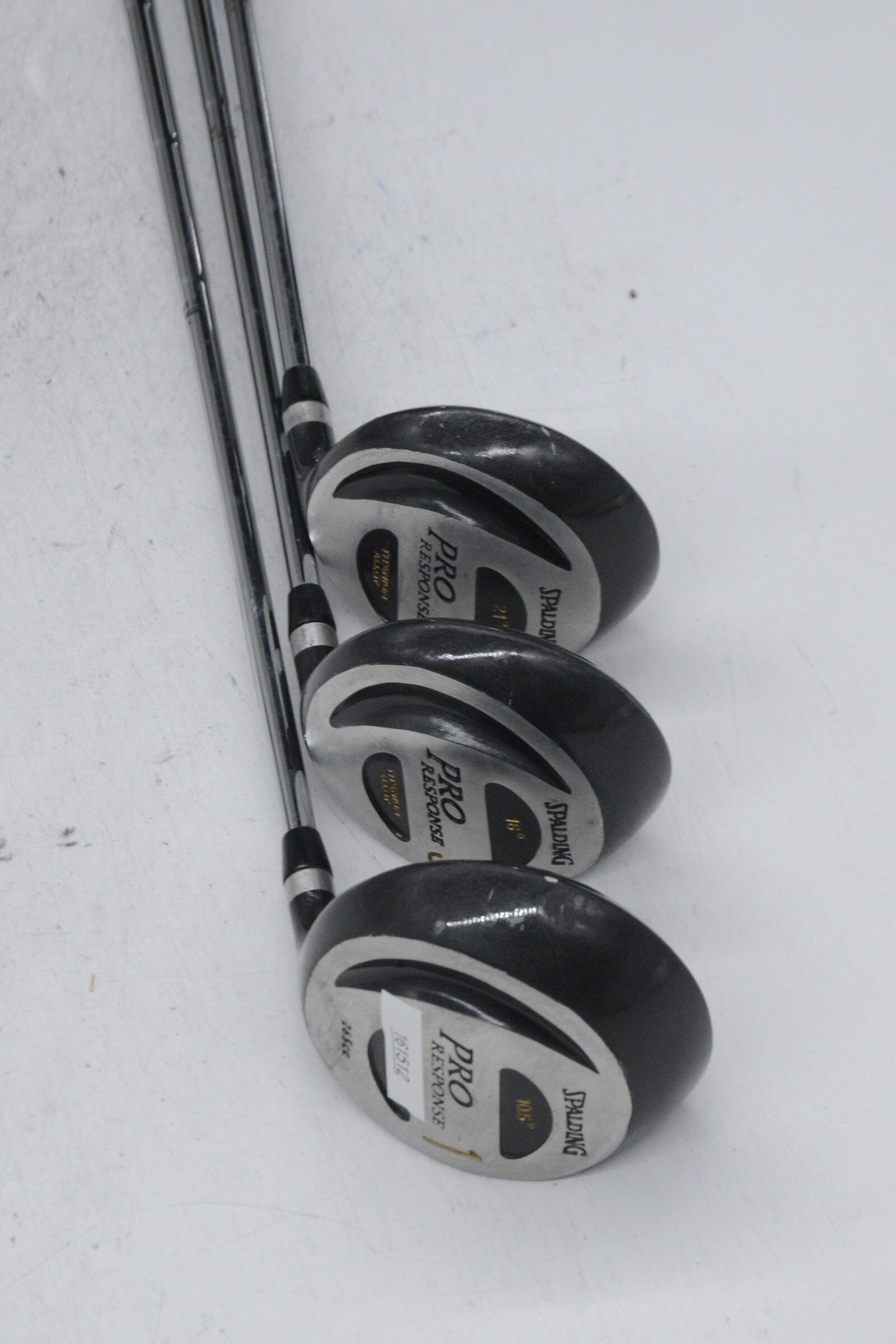 Spalding Pro Response D, 3W, 5W Wood Set R Flex Golf Clubs GolfRoots 