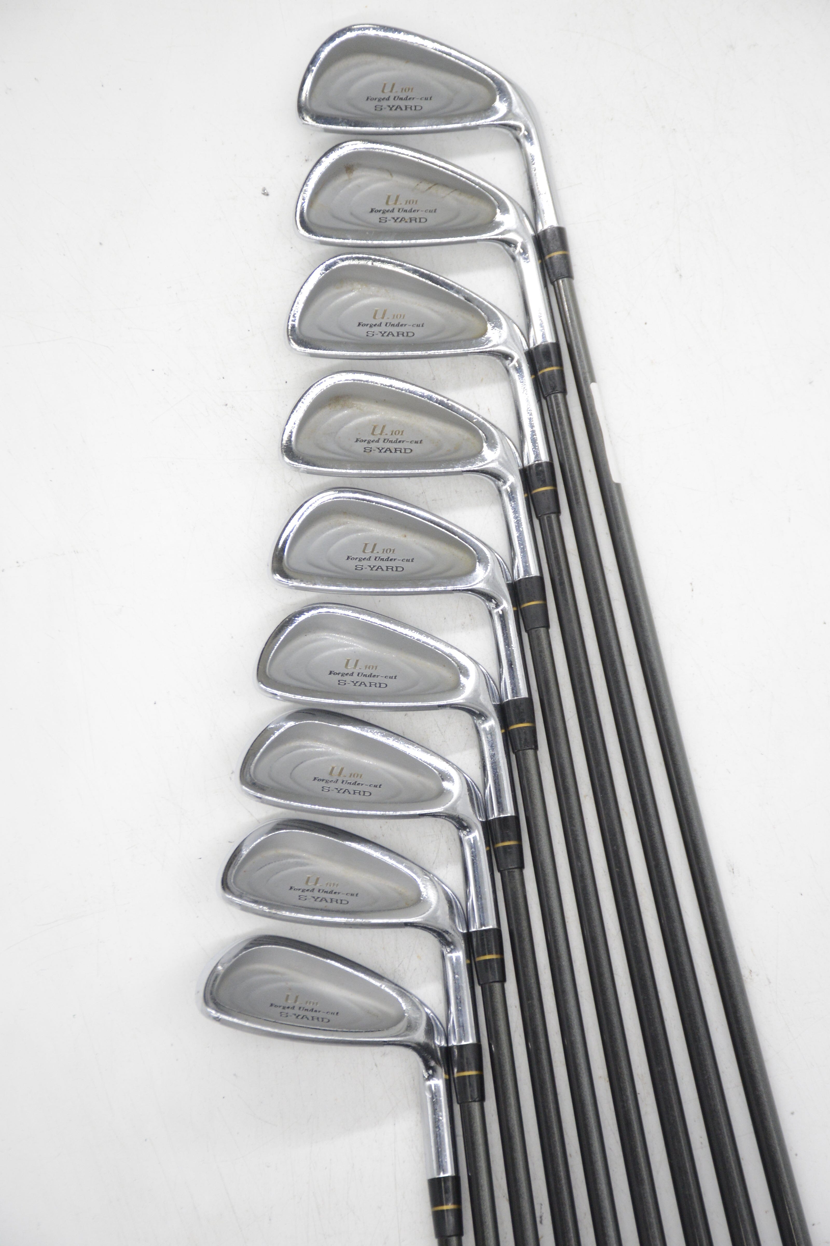 Seiko S-Yard U.101 3-AW Iron Set R Flex -0.25" Golf Clubs GolfRoots 