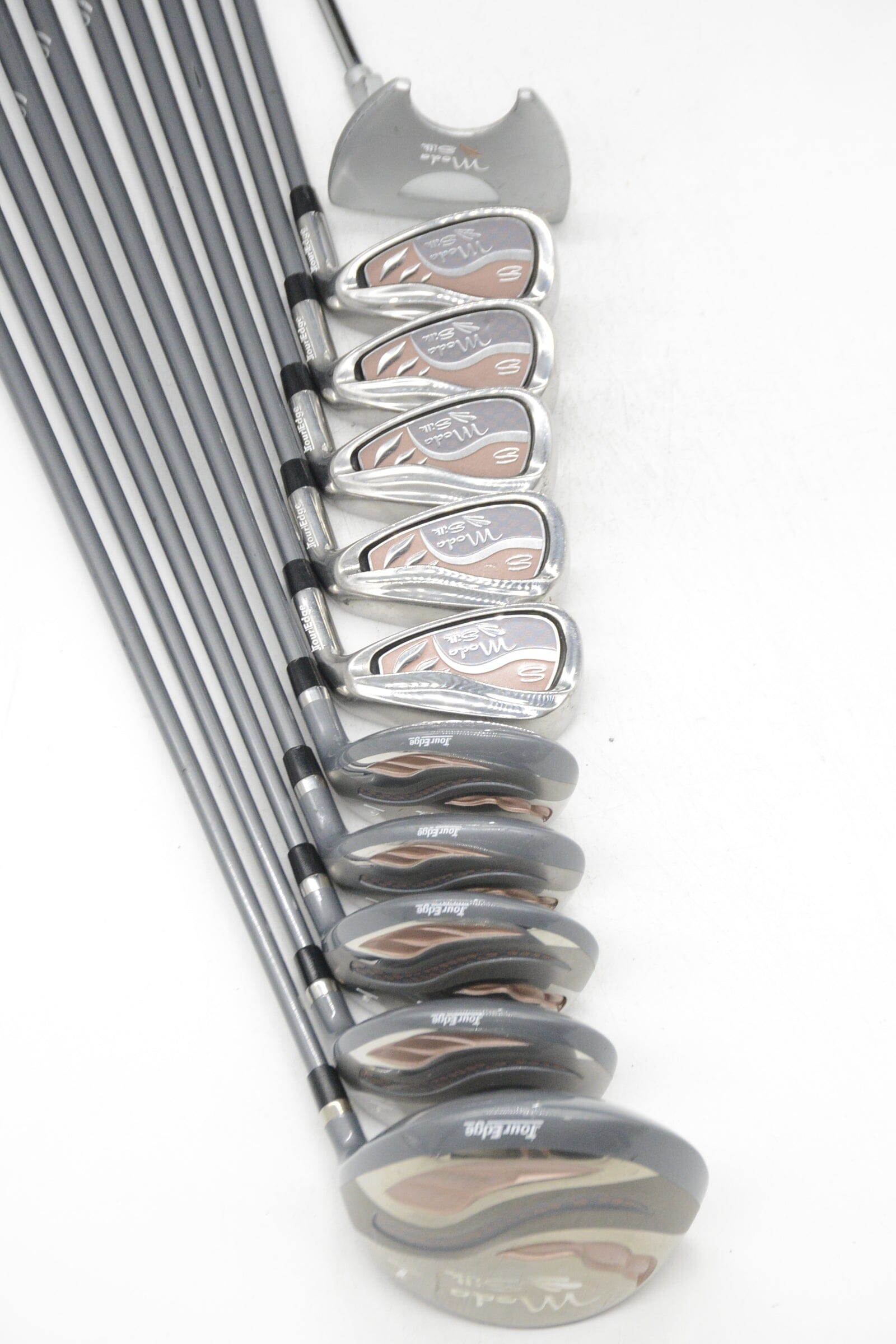 Women's Tour Edge Moda Silk Mixed Full Set W Flex -0.25" Golf Clubs GolfRoots 