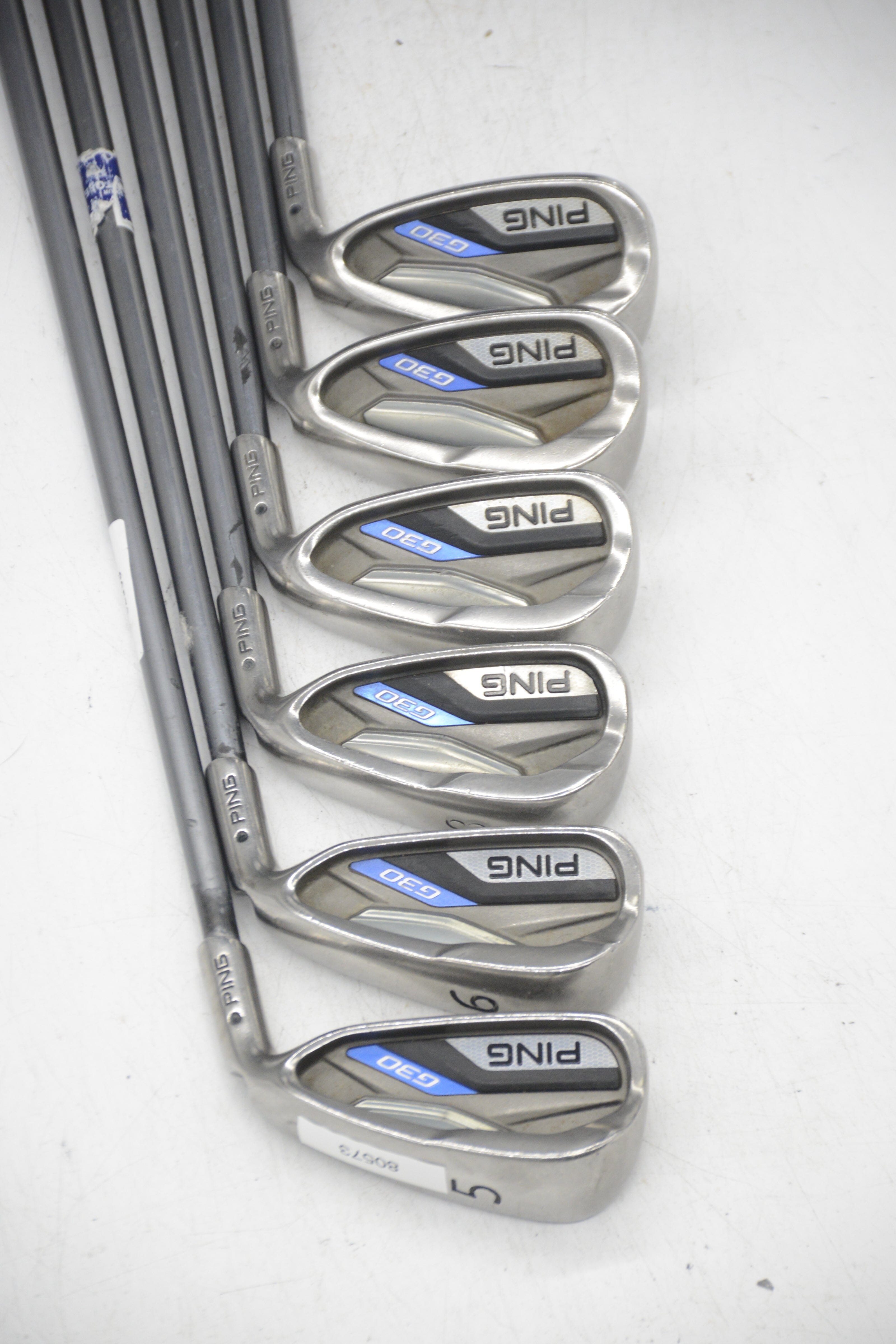 Ping G30 5-6, 8-UW Iron Set S Flex -0.25" Golf Clubs GolfRoots 