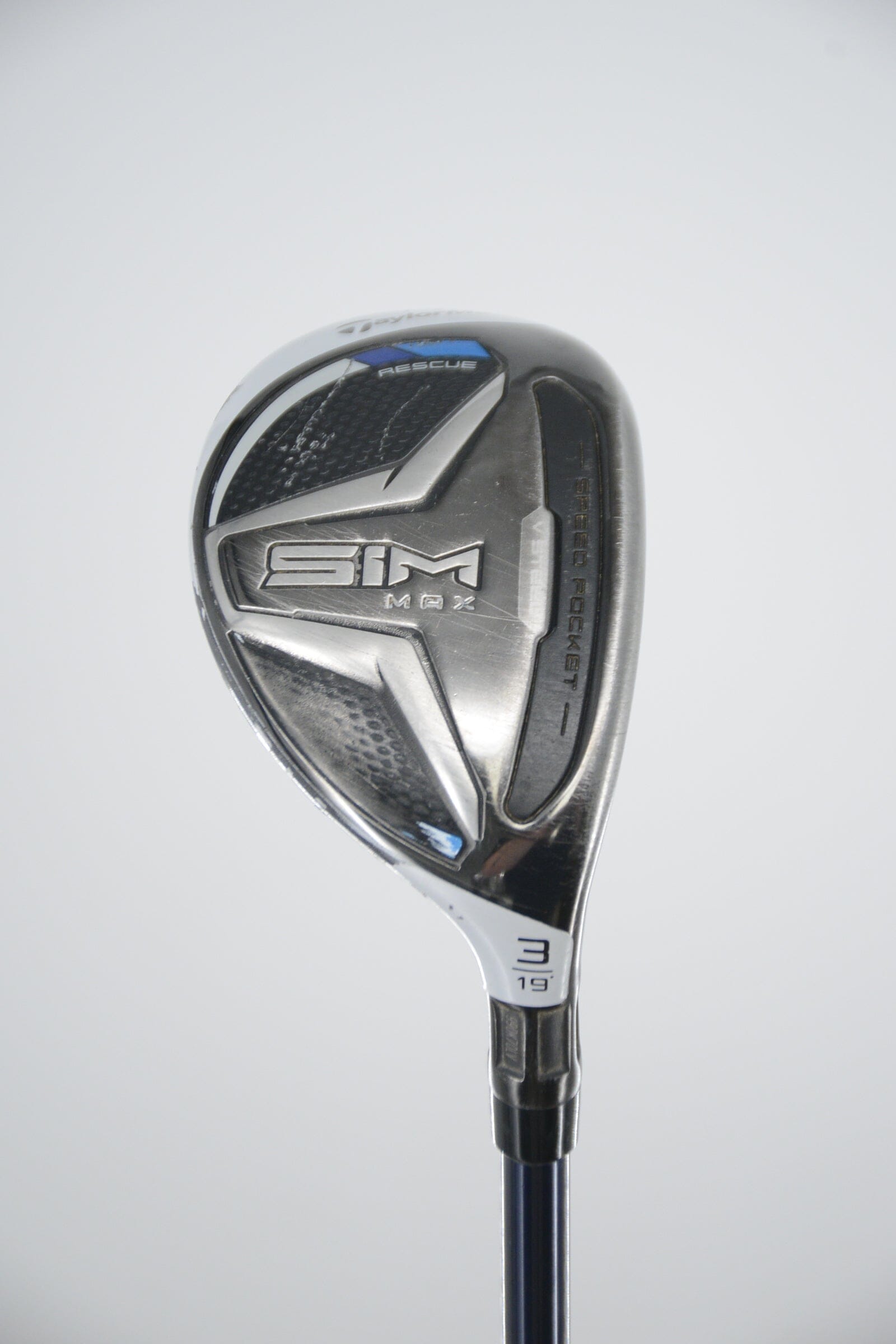 TaylorMade SIM Max 3 Hybrid S Flex 40.5" Golf Clubs GolfRoots 