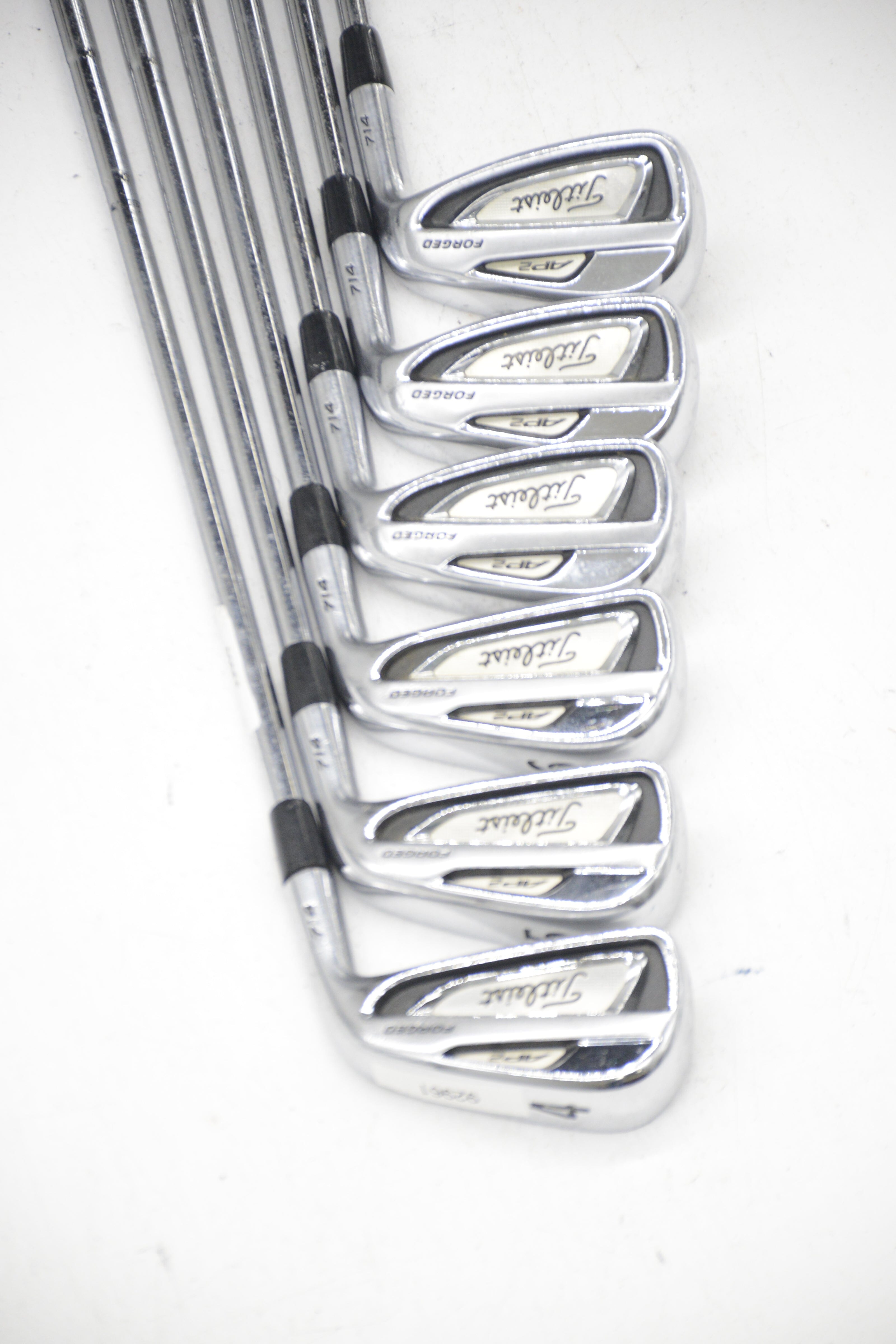 Titleist 714 AP2 Forged 4-6, 8-PW Iron Set S Flex +0.75" Golf Clubs GolfRoots 