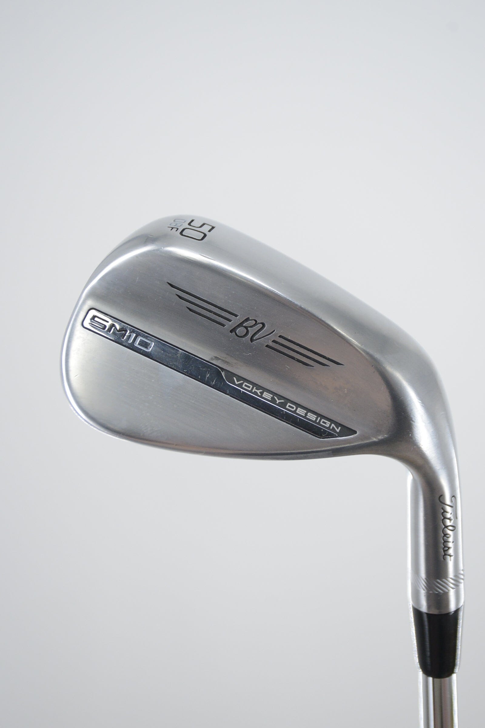 Titleist Vokey SM10 Tour Chrome 50 Degree Wedge S Flex 35.25" Golf Clubs GolfRoots 