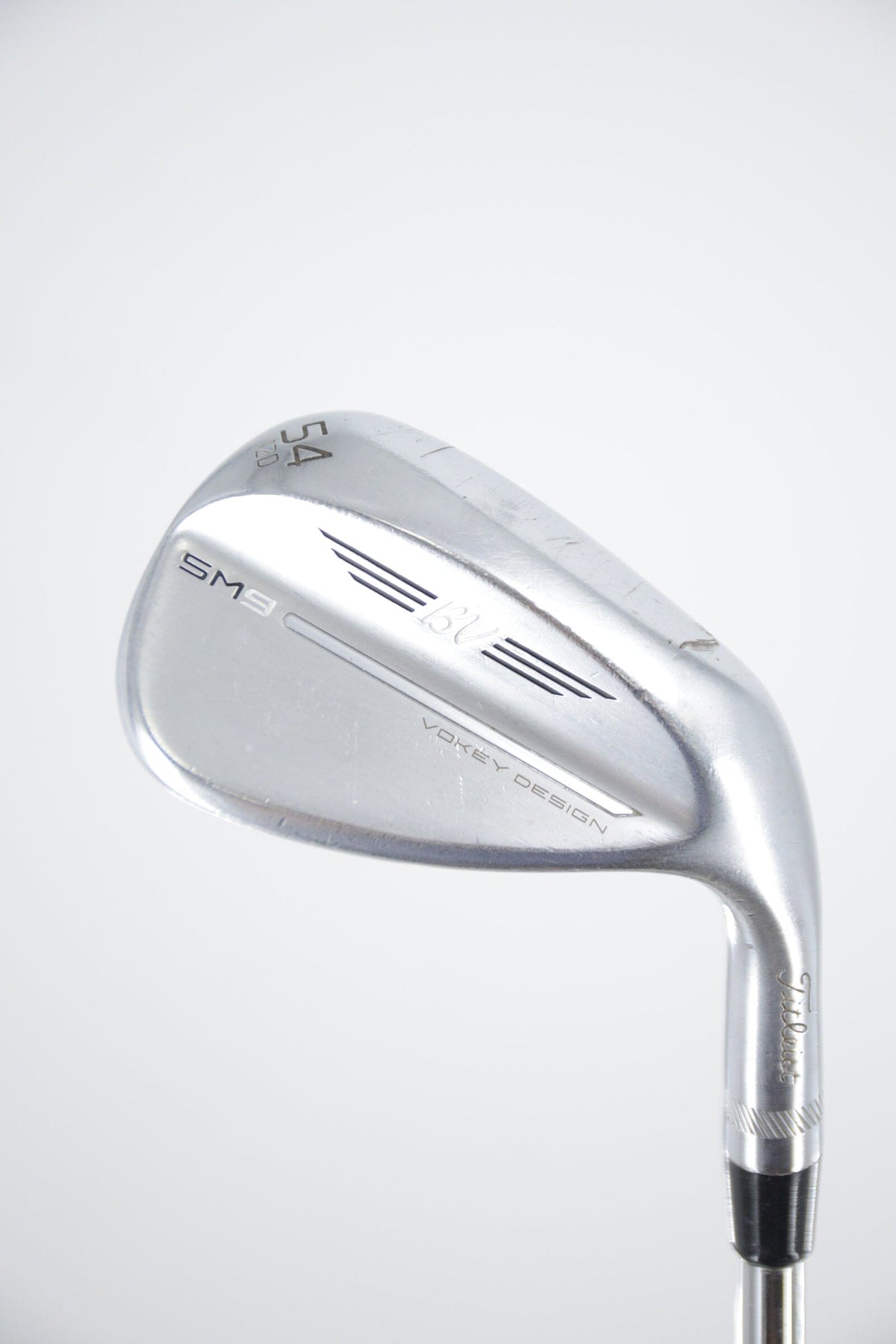 Titleist Vokey SM9 Tour Chrome 54 Degree Wedge S Flex 35" Golf Clubs GolfRoots 