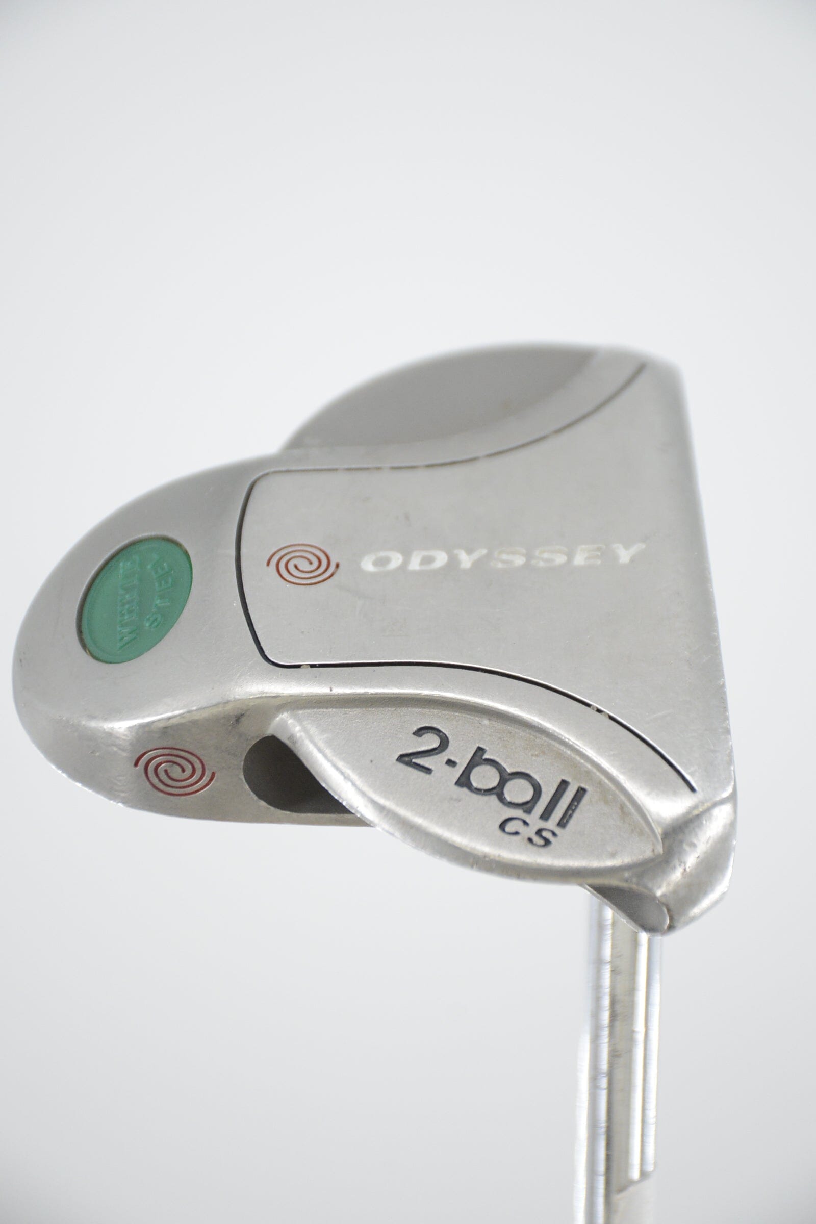 Odyssey White Steel 2-Ball Center Shaft Putter 35" Golf Clubs GolfRoots 